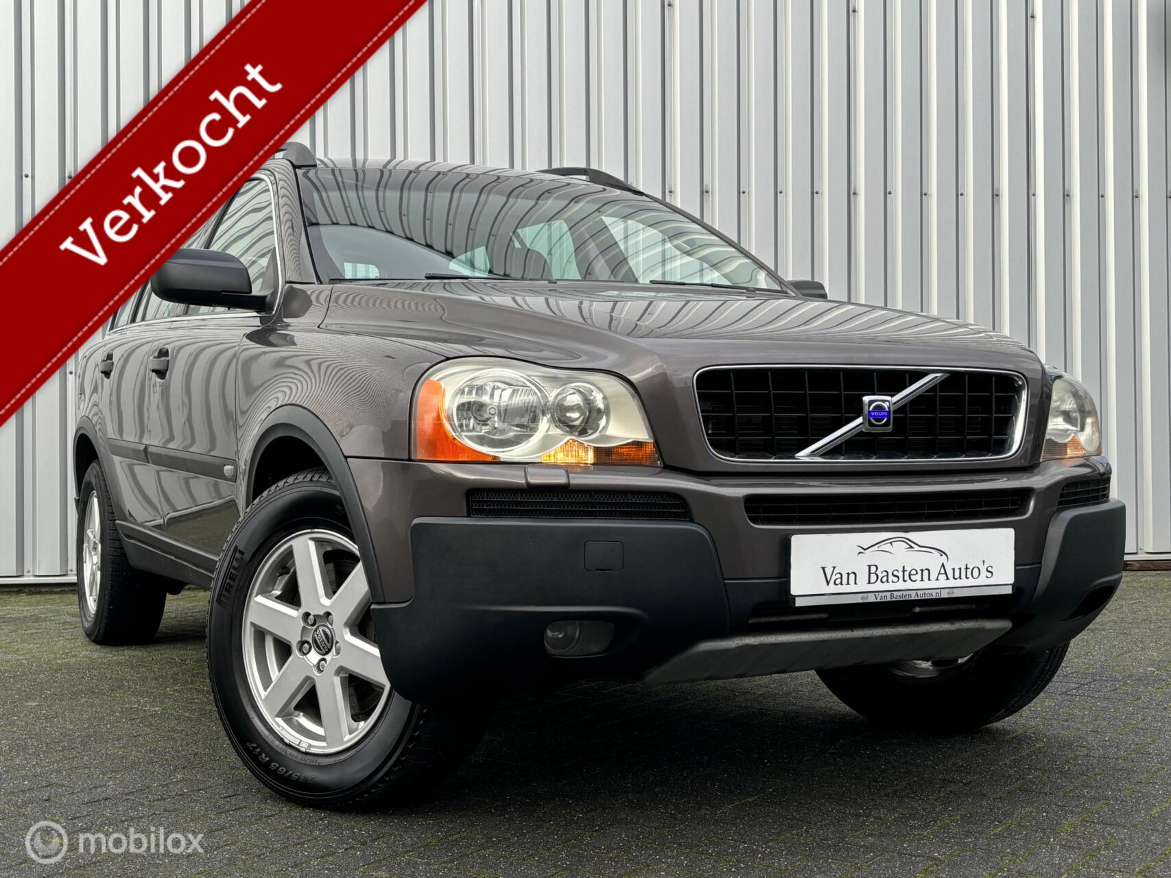 Volvo Xc90 2.5 T AWD Momentum | Aut | 7 zit | Youngtimer | Leder | Trekhaak | Carplay | Volledige historie | 2005 - voorkant