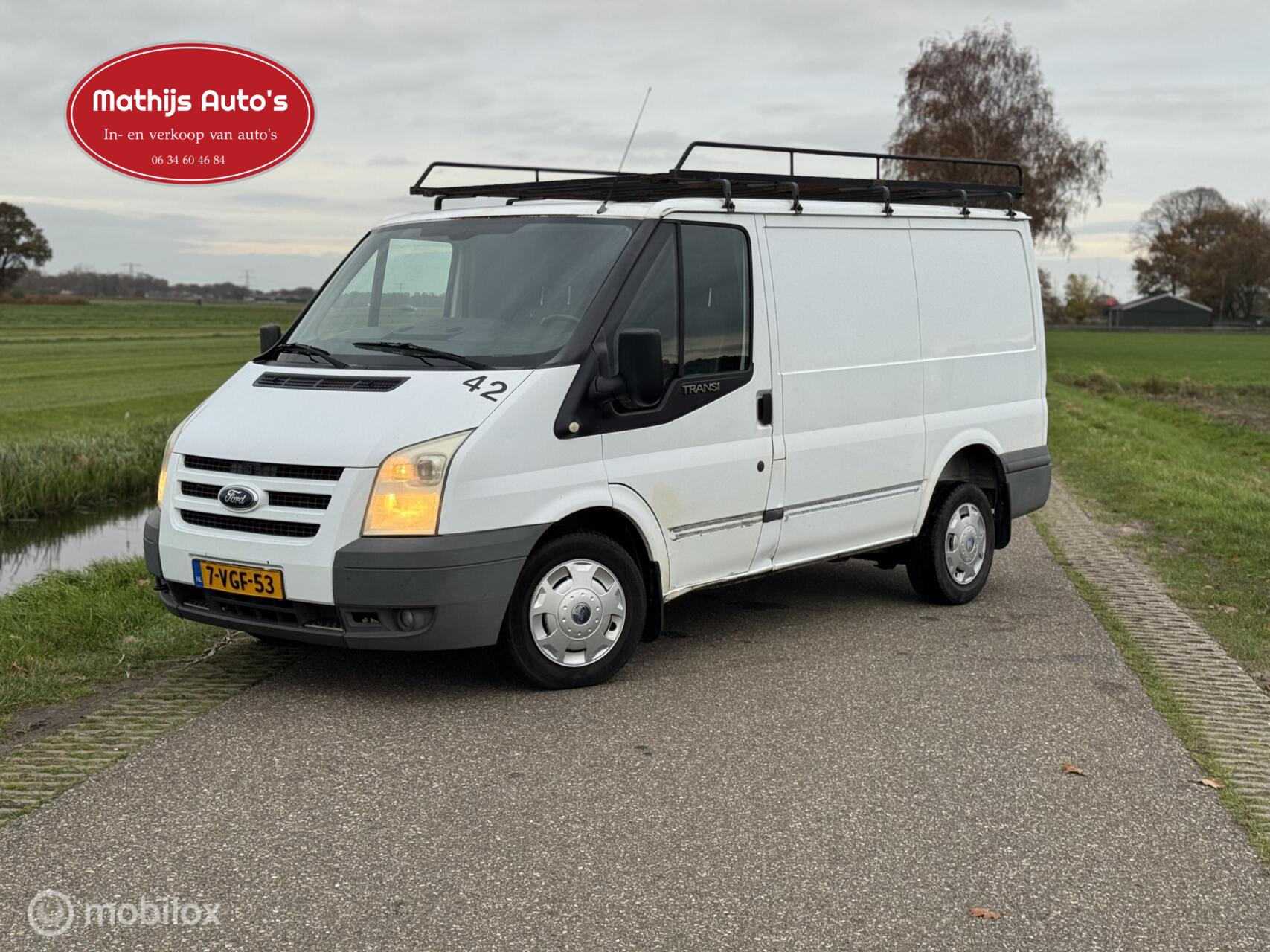 Ford Transit 260s Van 85dpf LR 4.23 260S 2.2 TDCI Airco 2010 - voorkant