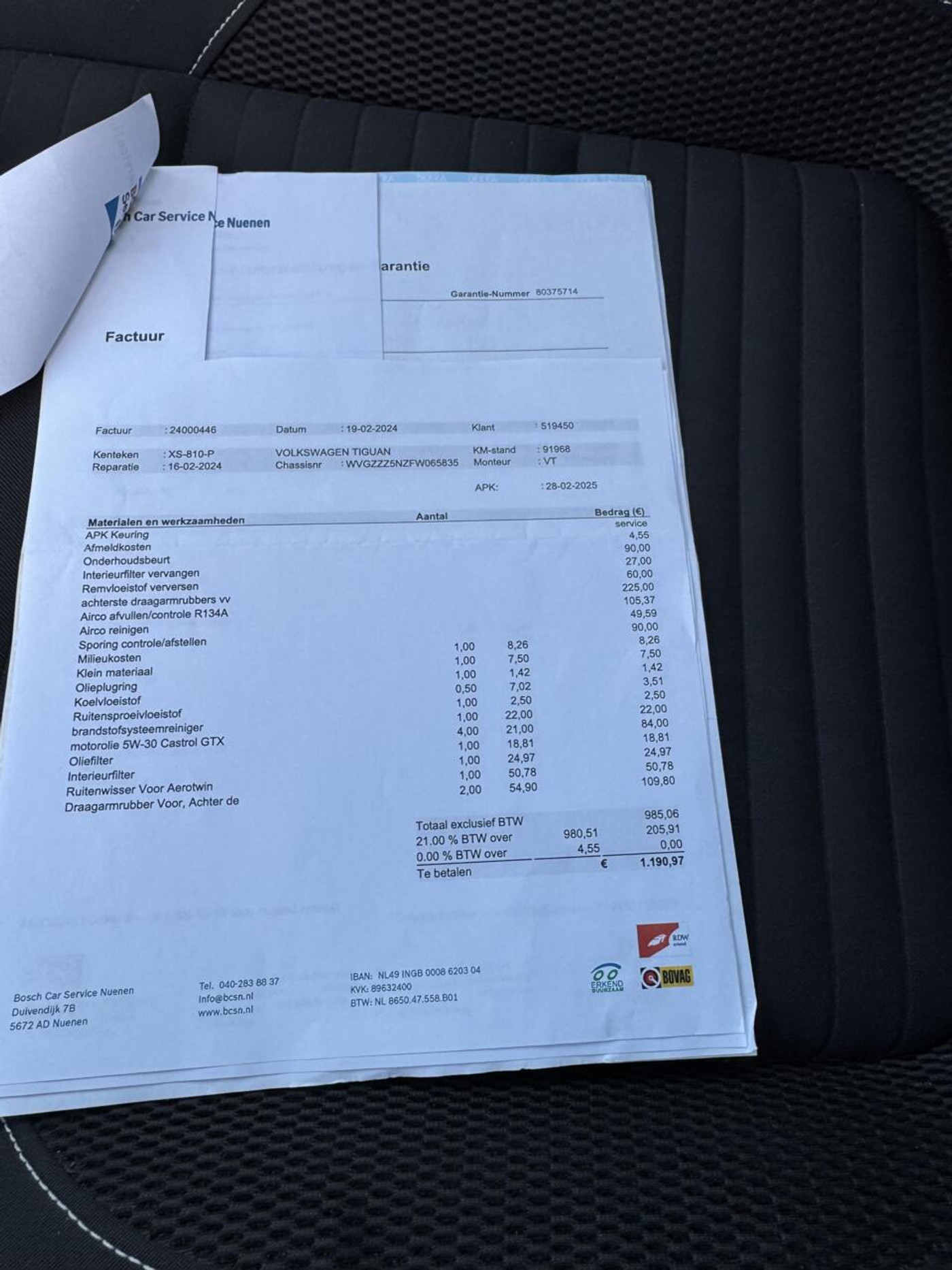 Foto van Volkswagen Tiguan