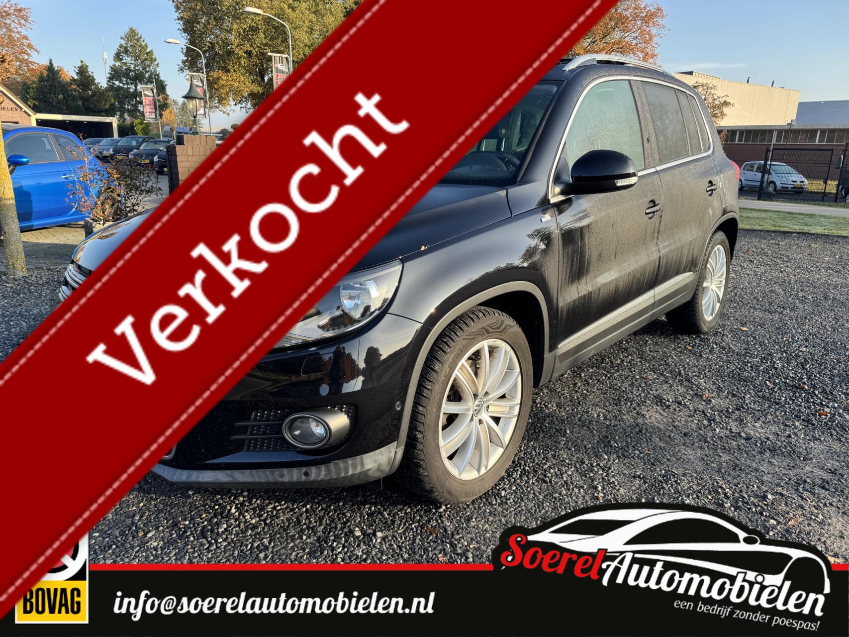 Volkswagen Tiguan 1.4 TSI R-Line Edition 160 PK PANODAKEN STOELVERWARMING 2014 - voorkant