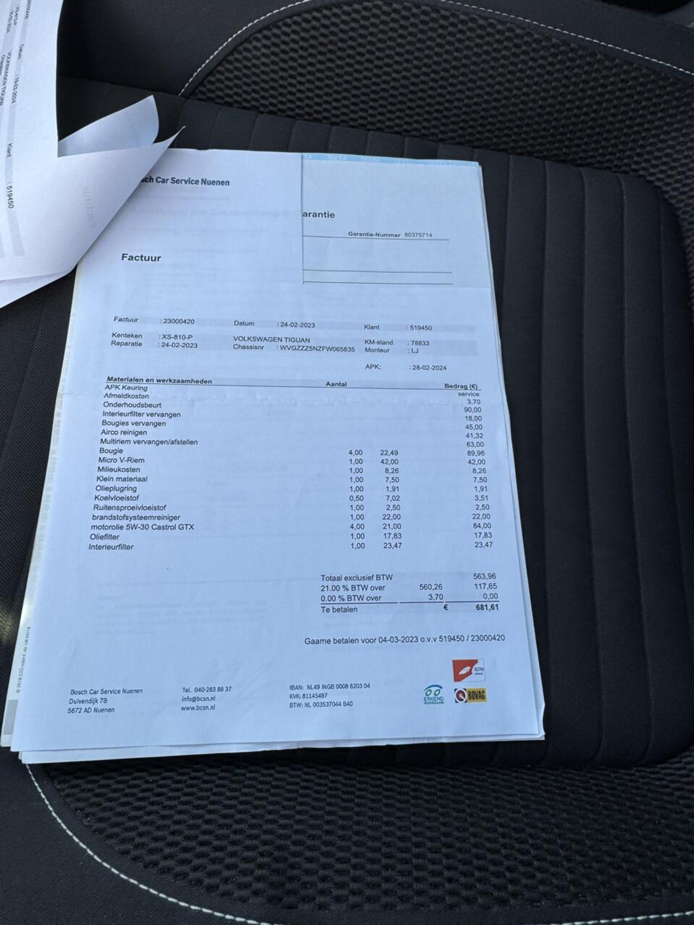 Foto van Volkswagen Tiguan