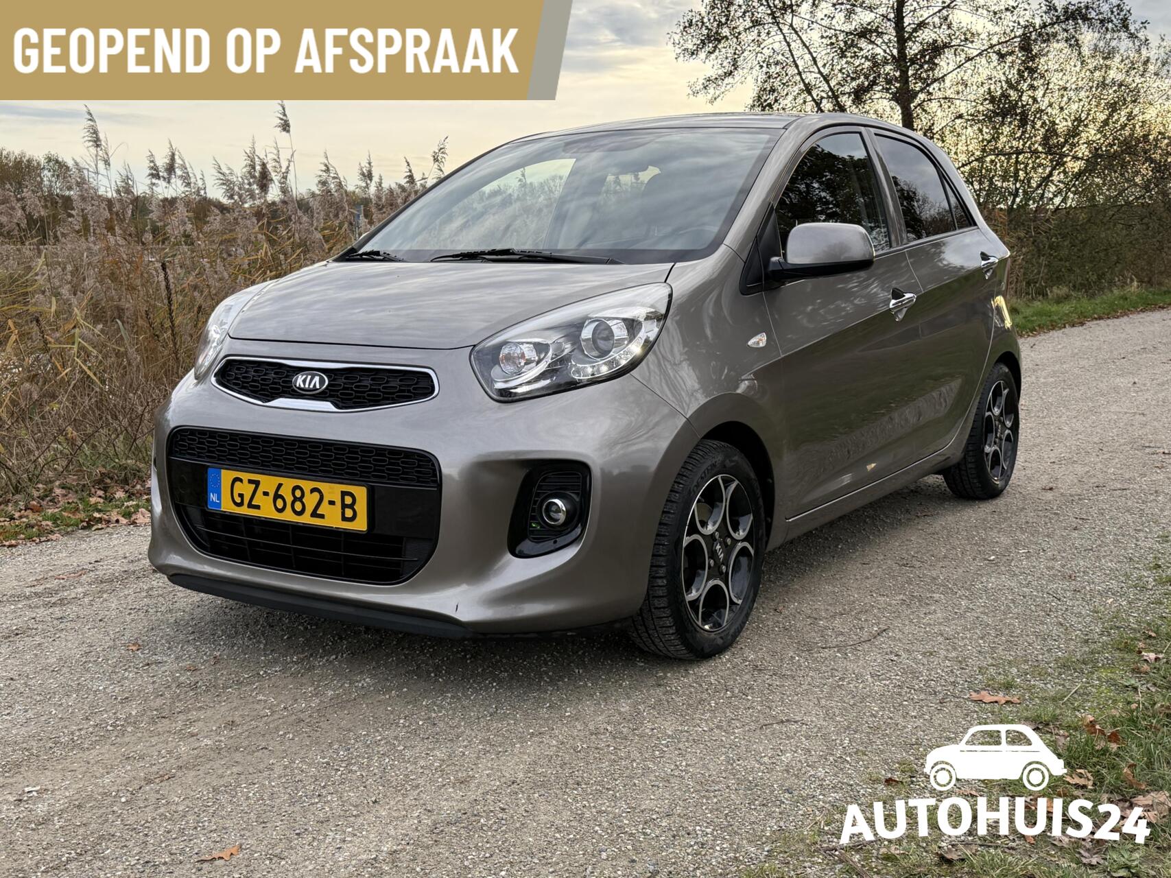 Kia Picanto 1.0 CVVT DynamicLine CRUISE|TREKHAAK|CLIMA 2015 - voorkant