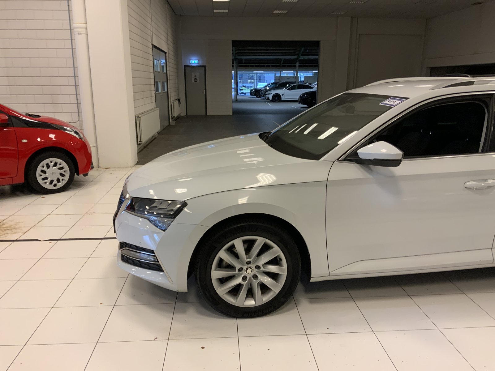 Inspectiefoto van Skoda Superb Combi