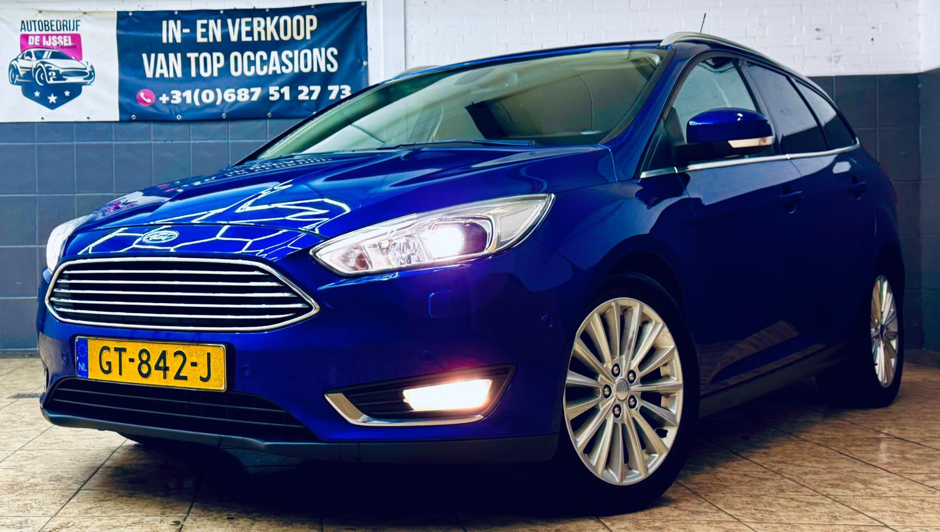 Ford Focus 1.0 Titanium VOL OPTIES /Dealer O.H/2DE EIGENAAR 2015 - voorkant