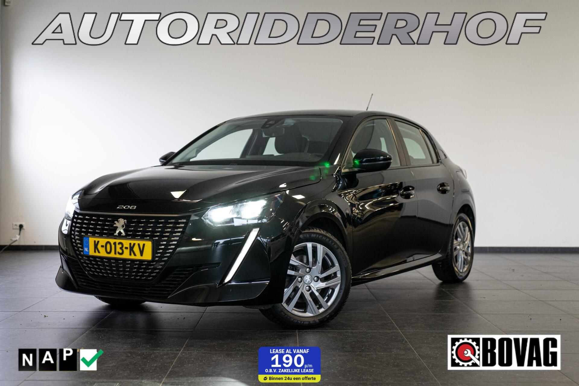Peugeot 208 1.2 PureTech 100 Blue Lease Active | Orig. NL 2021 - voorkant