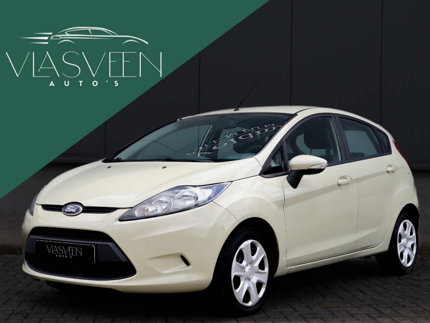 Ford Fiesta 1.25 Limited 122.800NAP!! Parelmoer!! 2009 - voorkant