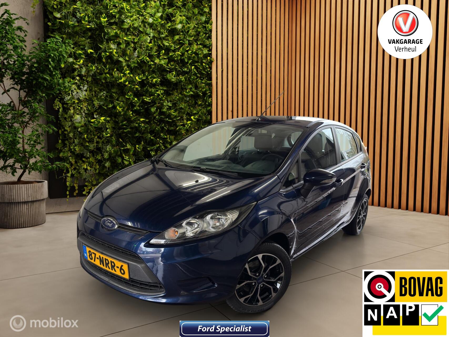 Ford Fiesta 1.25 Limited|5Drs|Airco|Boekjes|Nap 2010 - voorkant