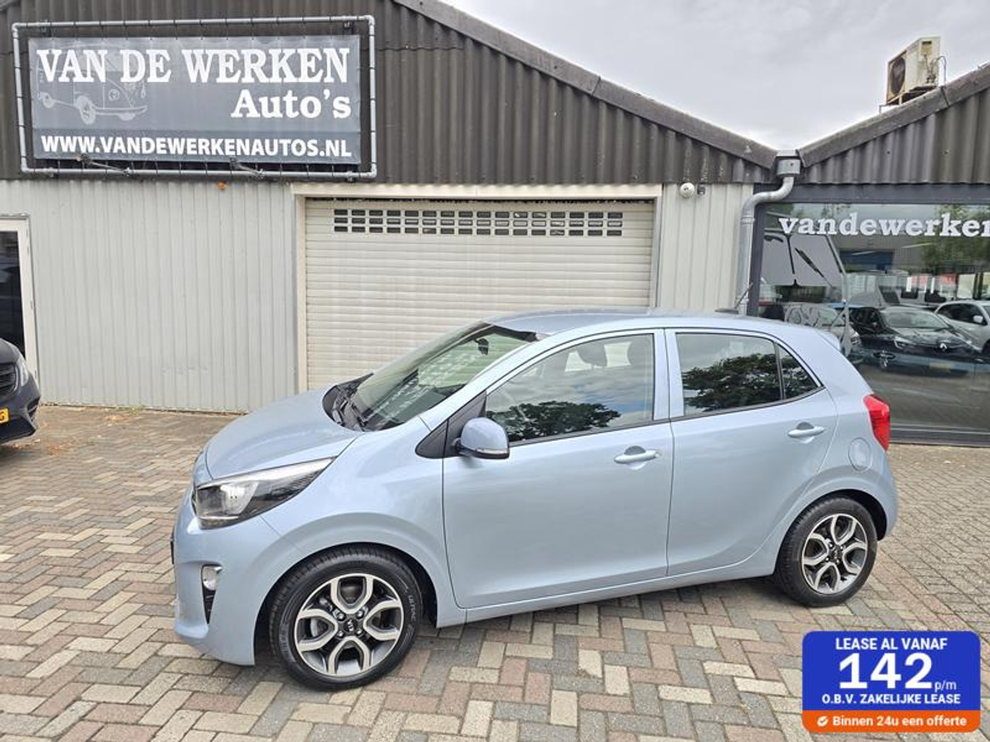 Kia Picanto 1.0 CVVT First Edition 5 zits Clima|Navi|Camera|Cruise|Nap!! 2017 - voorkant