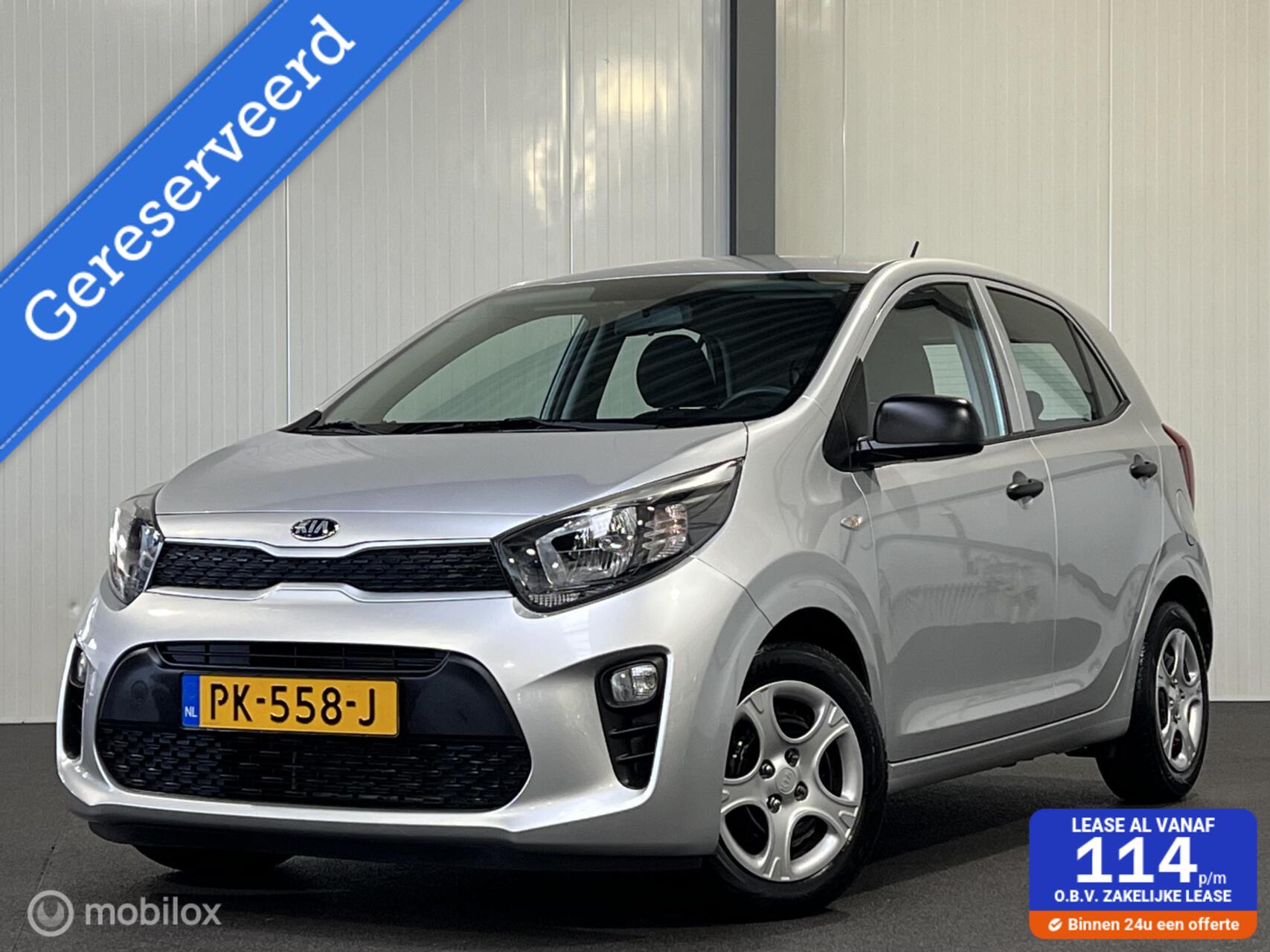 Kia Picanto 1.0 CVVT 5-drs EconomyLine [ NAP nieuwmodel usb/aux Spotify ] 2017 - voorkant
