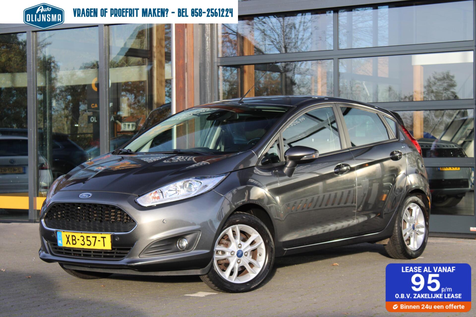 Ford Fiesta 1.0 Style Ultimate|parkeersensoren voor+achter| 2016 - voorkant