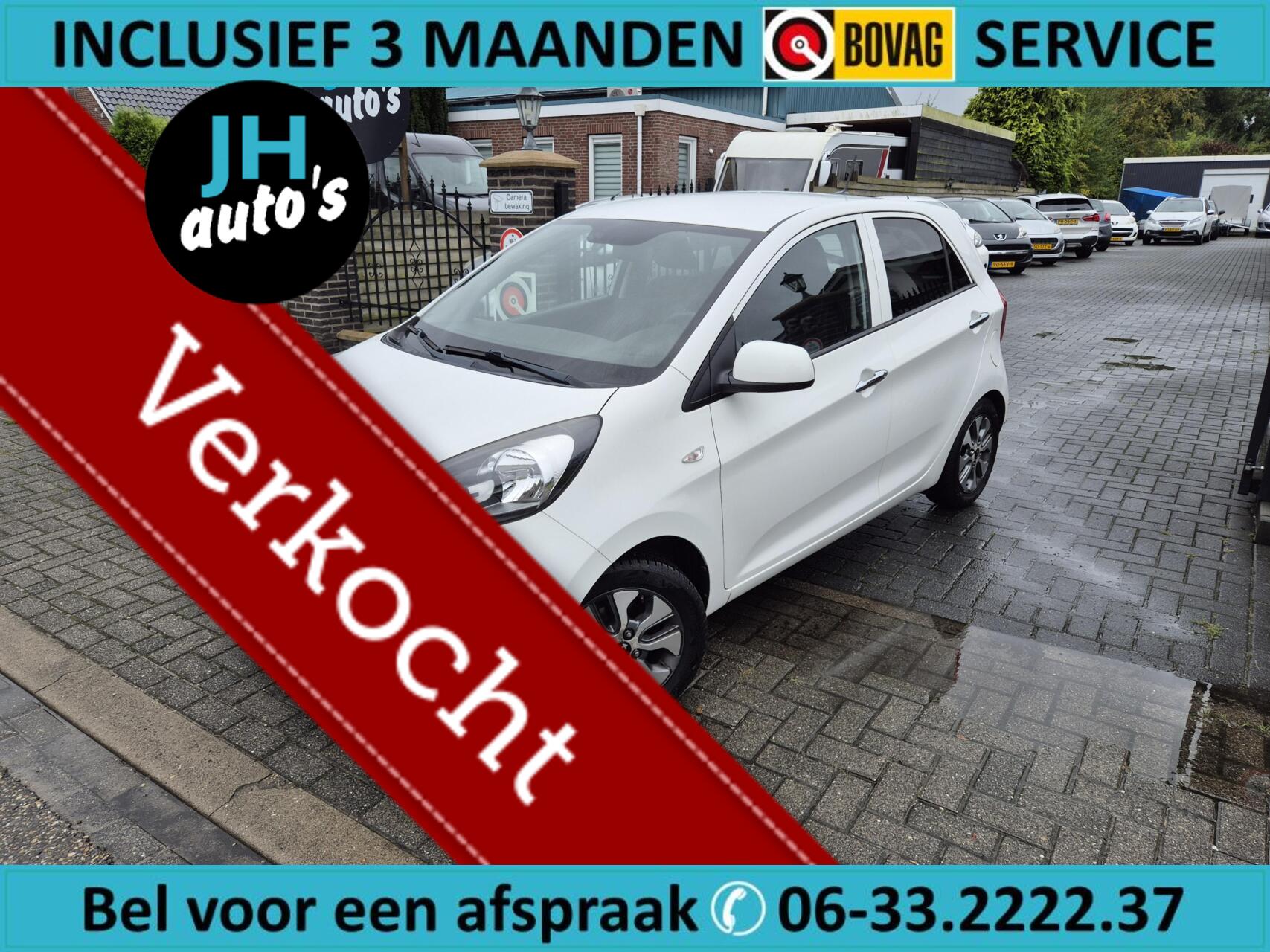 Kia Picanto 1.0 CVVT ComfortPlusLine Navigator CAMERA|CRUISE 2016 - voorkant