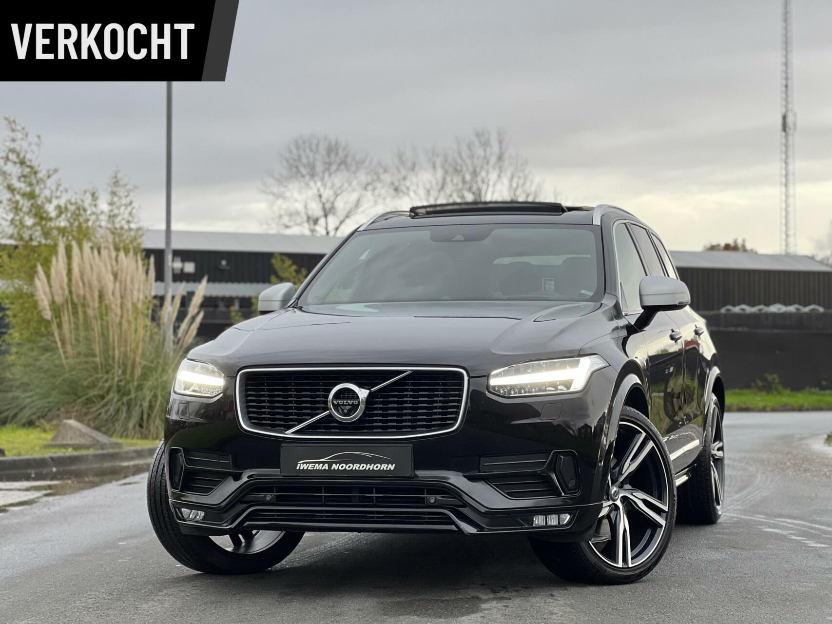 Volvo Xc90 2.0 D5 AWD R-Design Bowers&Wilkins|Luchtvering|Camera 360°|Panoramadak|Stuurverw.|Head Up 2017 - voorkant