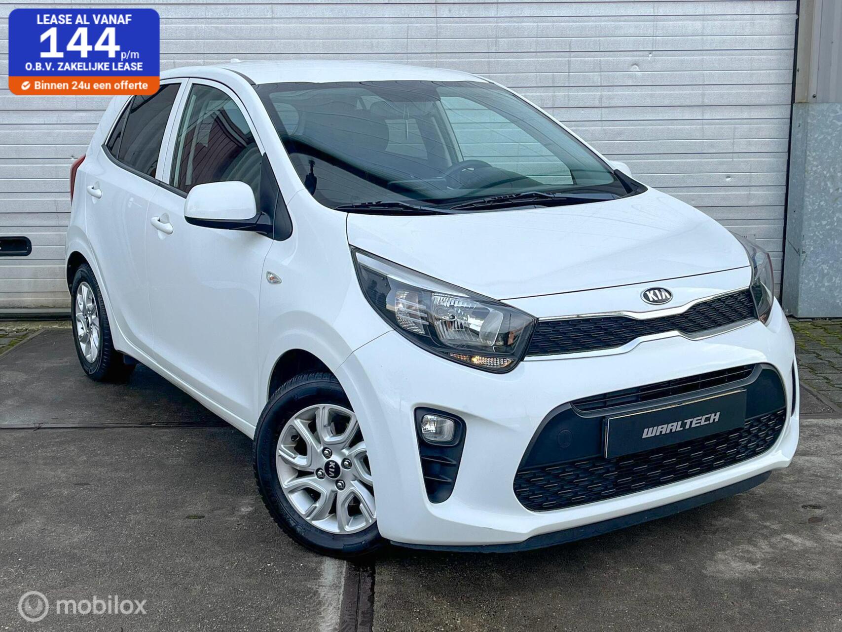 Kia Picanto 1.0 CVVT comfortplusline Cruise, Carplay, Camera 2018 - voorkant