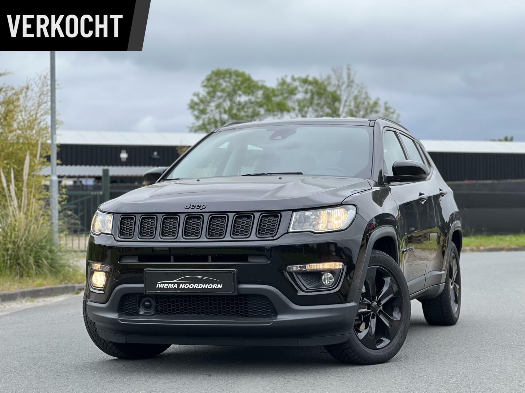 Jeep Compass 1.4 MultiAir Night Eagle Trekhaak|Camera|Keyless|DAB+|Apple Carplay 2019 - voorkant