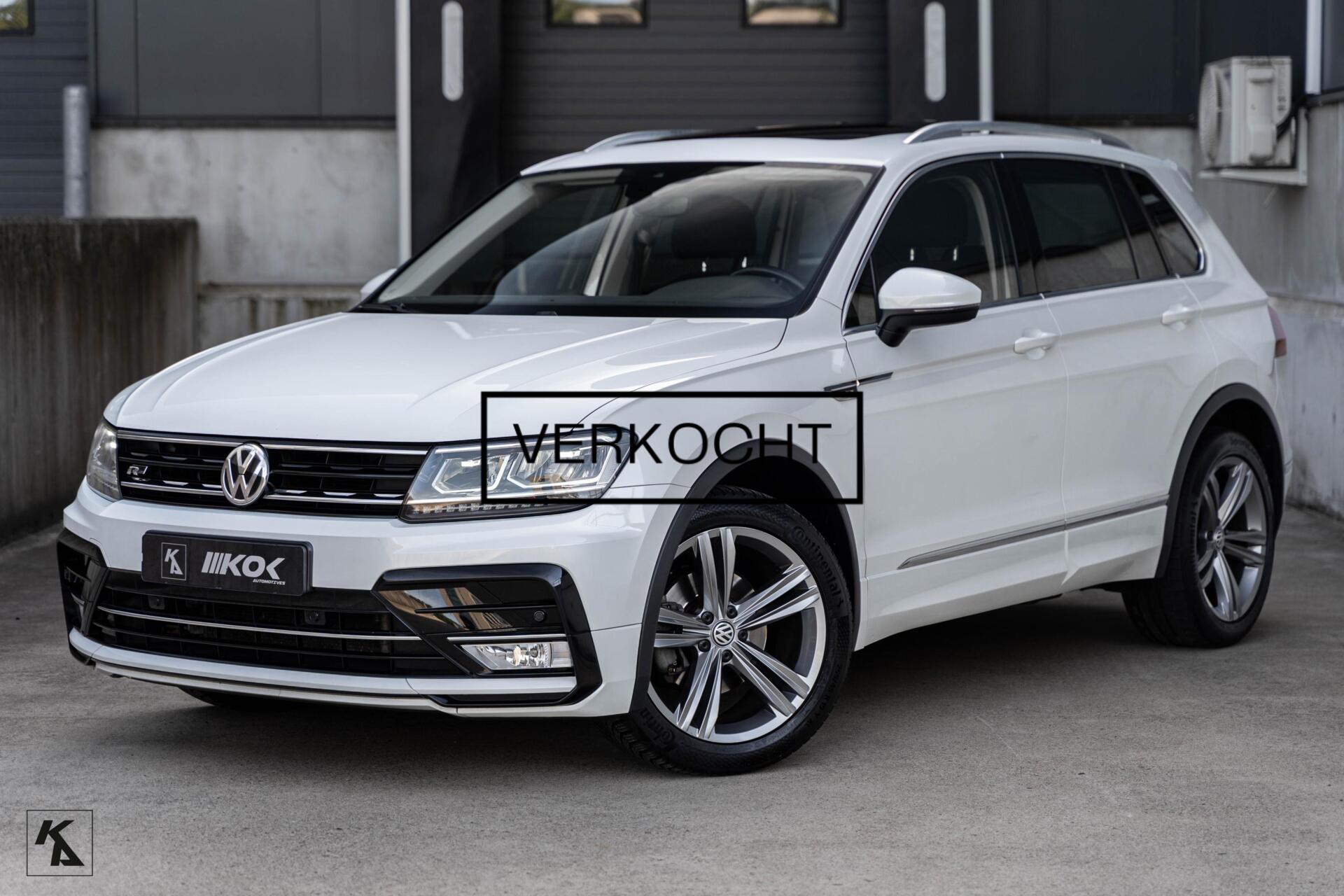 Volkswagen Tiguan 1.4 TSI DSG | 2017 | R-Line | Oryx White 2017 - voorkant