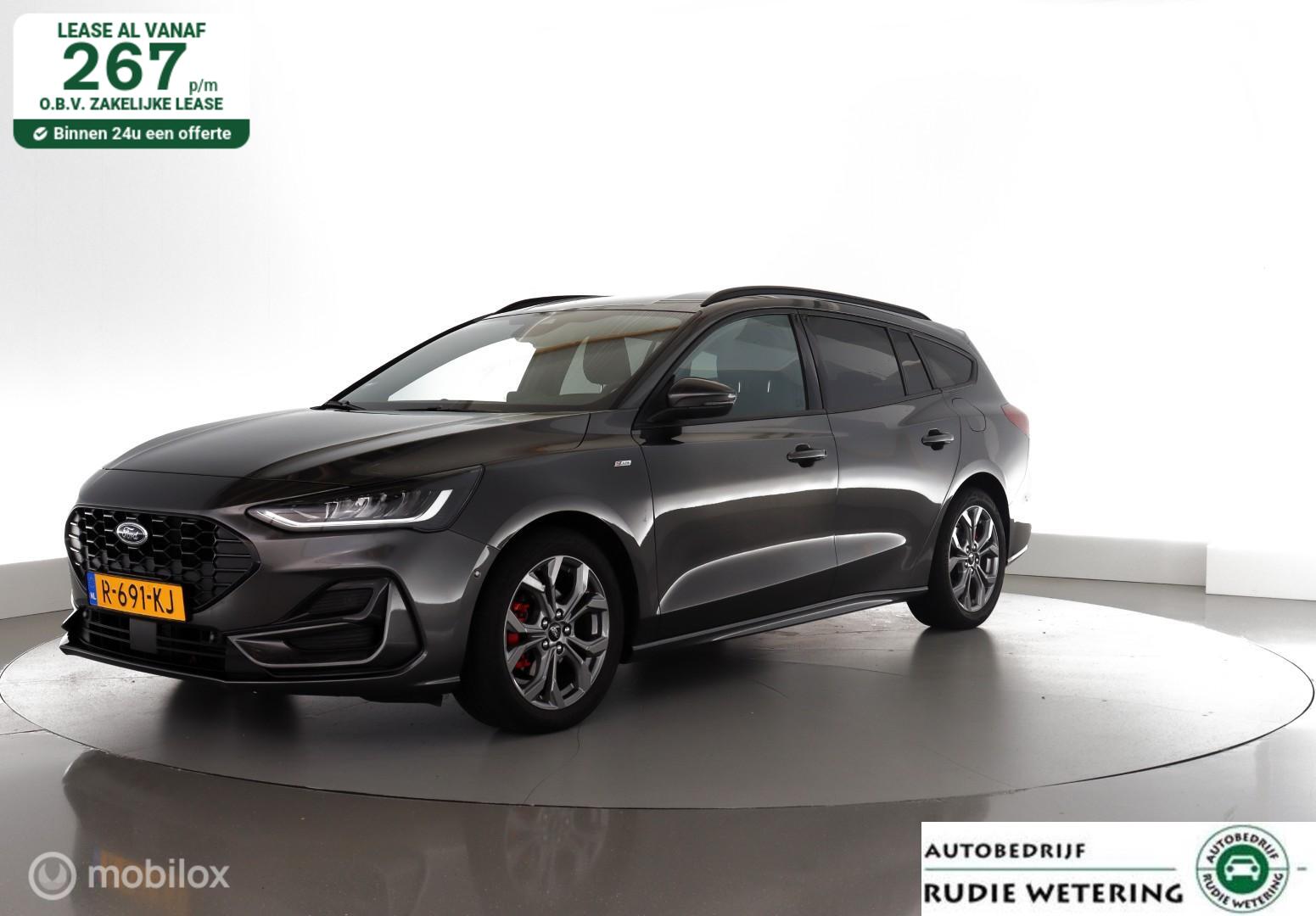 Ford Focus 1.0 EcoB. Hybrid ST Line X winter|led|cam|nav|lmv17 2022 - voorkant