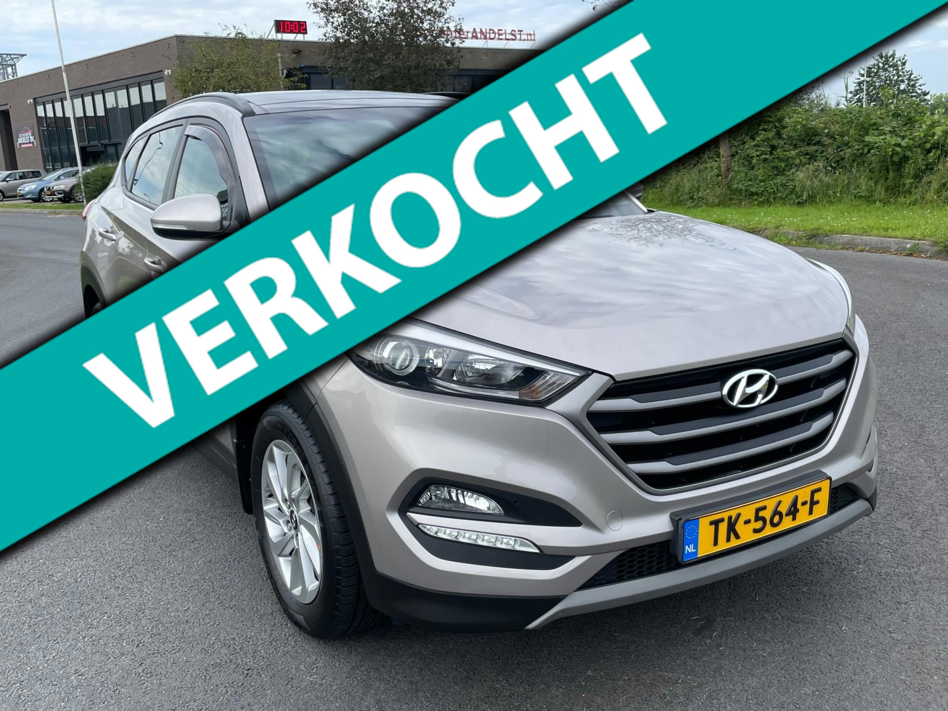 Hyundai Tucson 1.6 T-GDi Comfort, aut. trekhaak, VOLLEDIGE OH BESCHIKBAAR! 2017 - voorkant