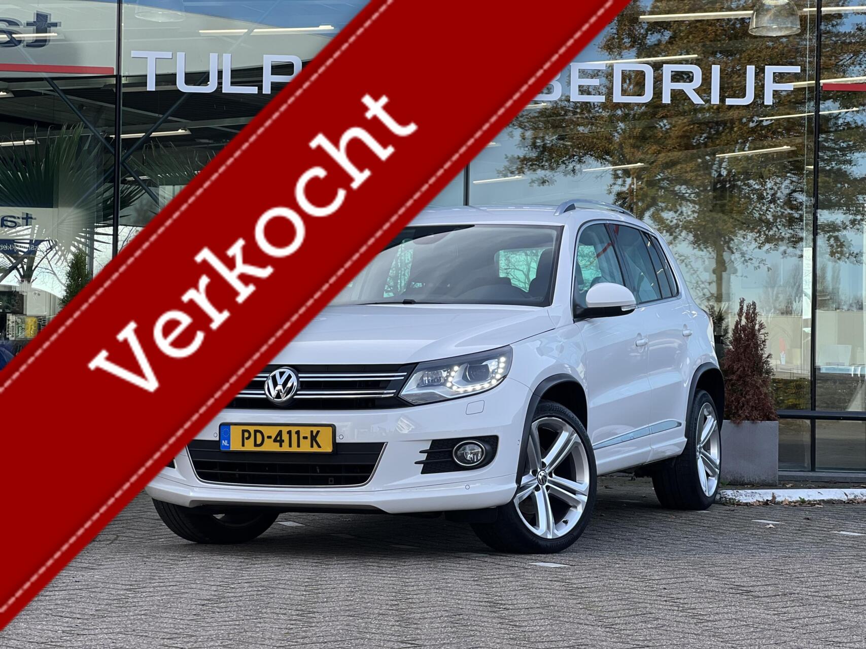 Volkswagen Tiguan 1.4 TSI R-Line Edition Automaat Xenon Navi 2013 - voorkant