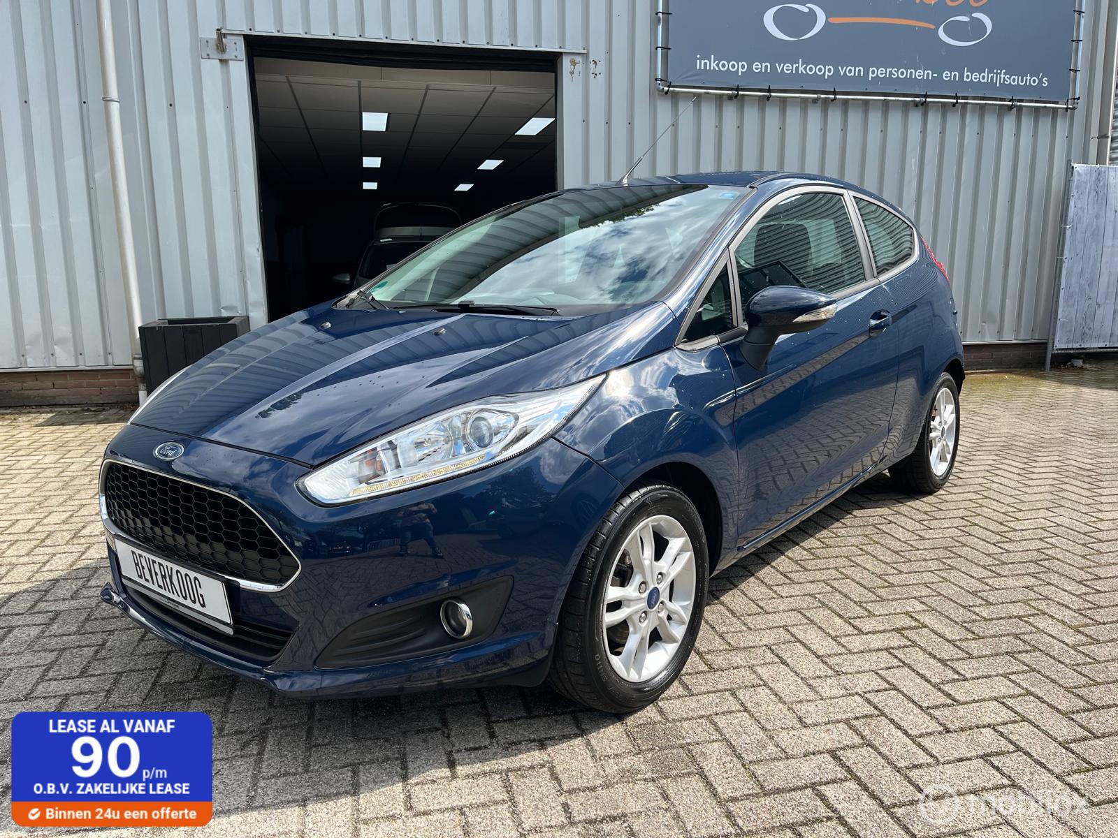 Ford Fiesta 1.0 Style 6/12 m Garantie 2016 - voorkant