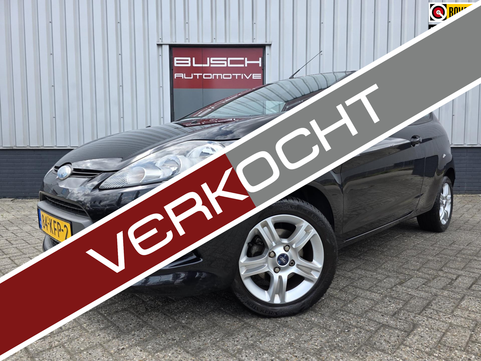Ford Fiesta 1.25 Limited | VAN 1e EIGENAAR | AIRCO | 2009 - voorkant