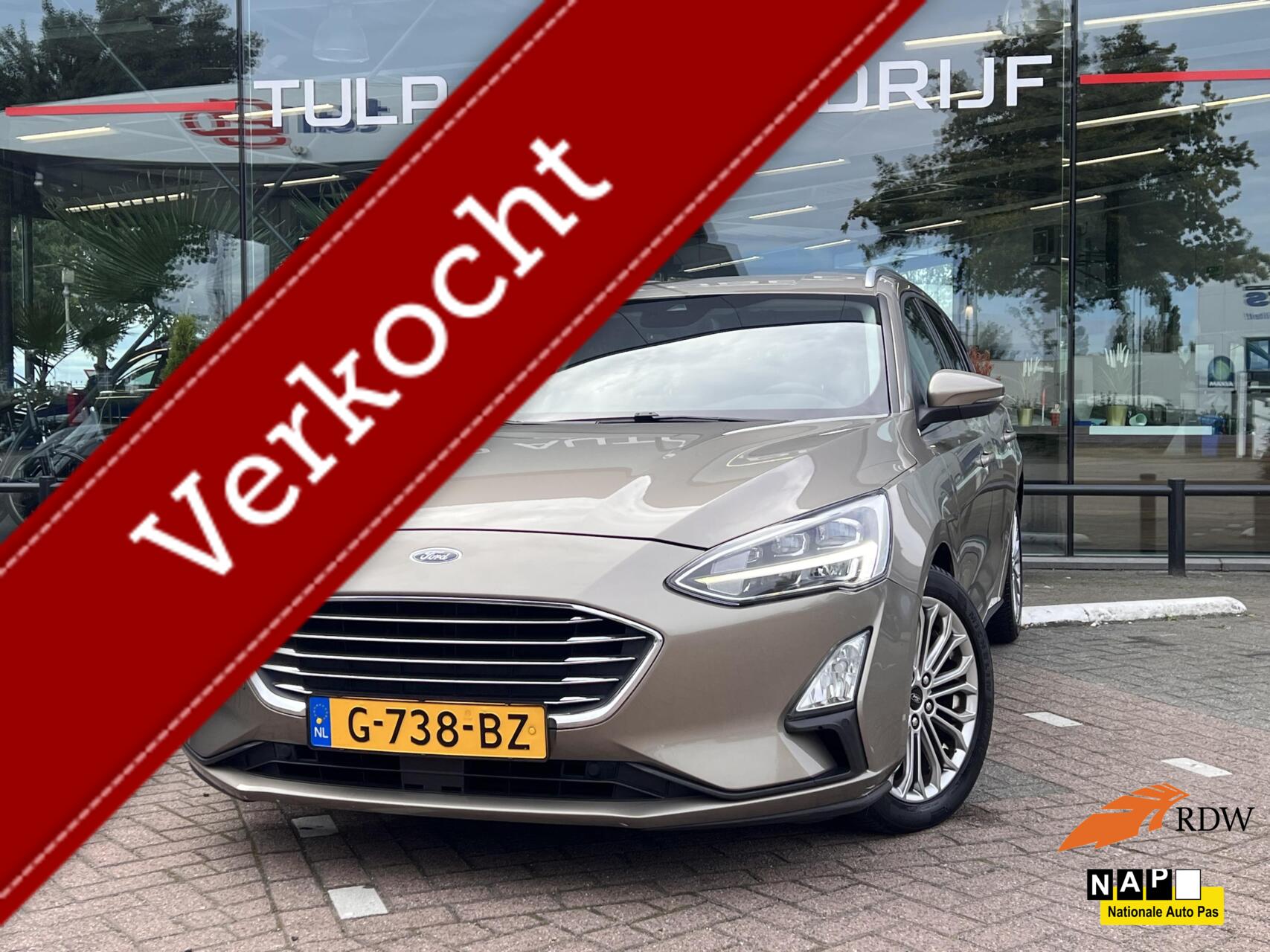 Ford Focus 1.0 Titanium Bns Automaat Winterpack NAP 2019 - voorkant