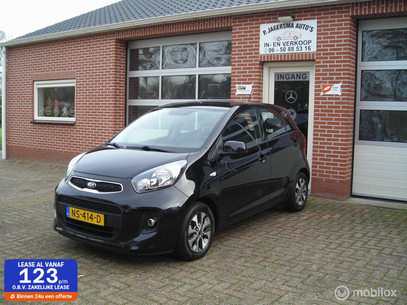 Kia Picanto 1.0 CVVT ComfortPlusLine Navigator 2017 - voorkant