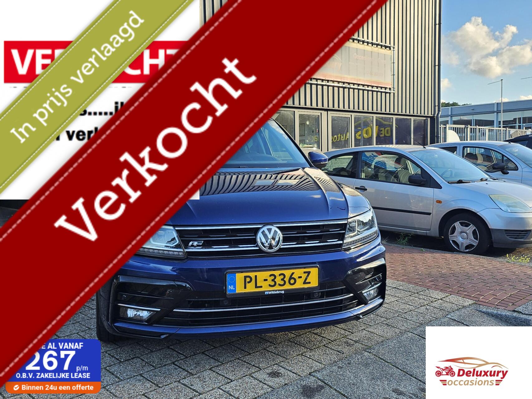 Volkswagen Tiguan 1.4 TSI ACT DSG | R-Line|LED|Panodak |2017 2017 - voorkant
