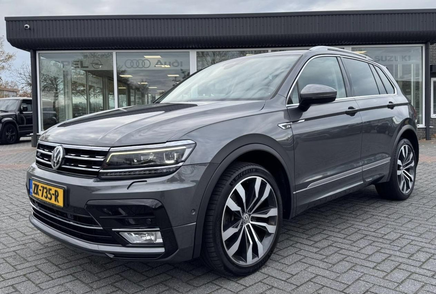 Volkswagen Tiguan 2.0 TDI R Line 4MOTION CAMERA*AFN. HAAK*VIRTUAL 2017 - voorkant