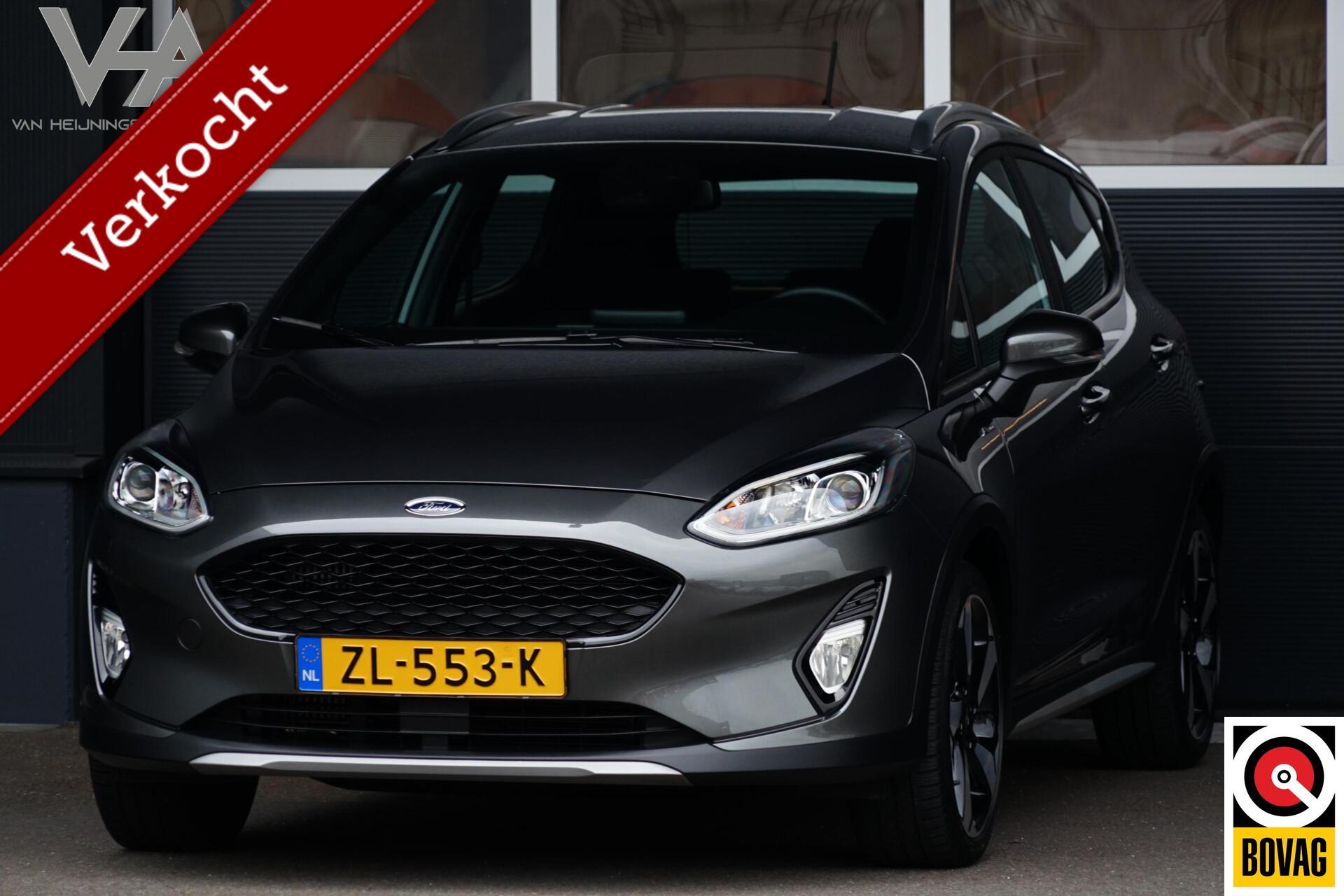 Ford Fiesta 1.0 EcoBoost Active, NL, trekh. ACC, B&O, cam. 2019 - voorkant