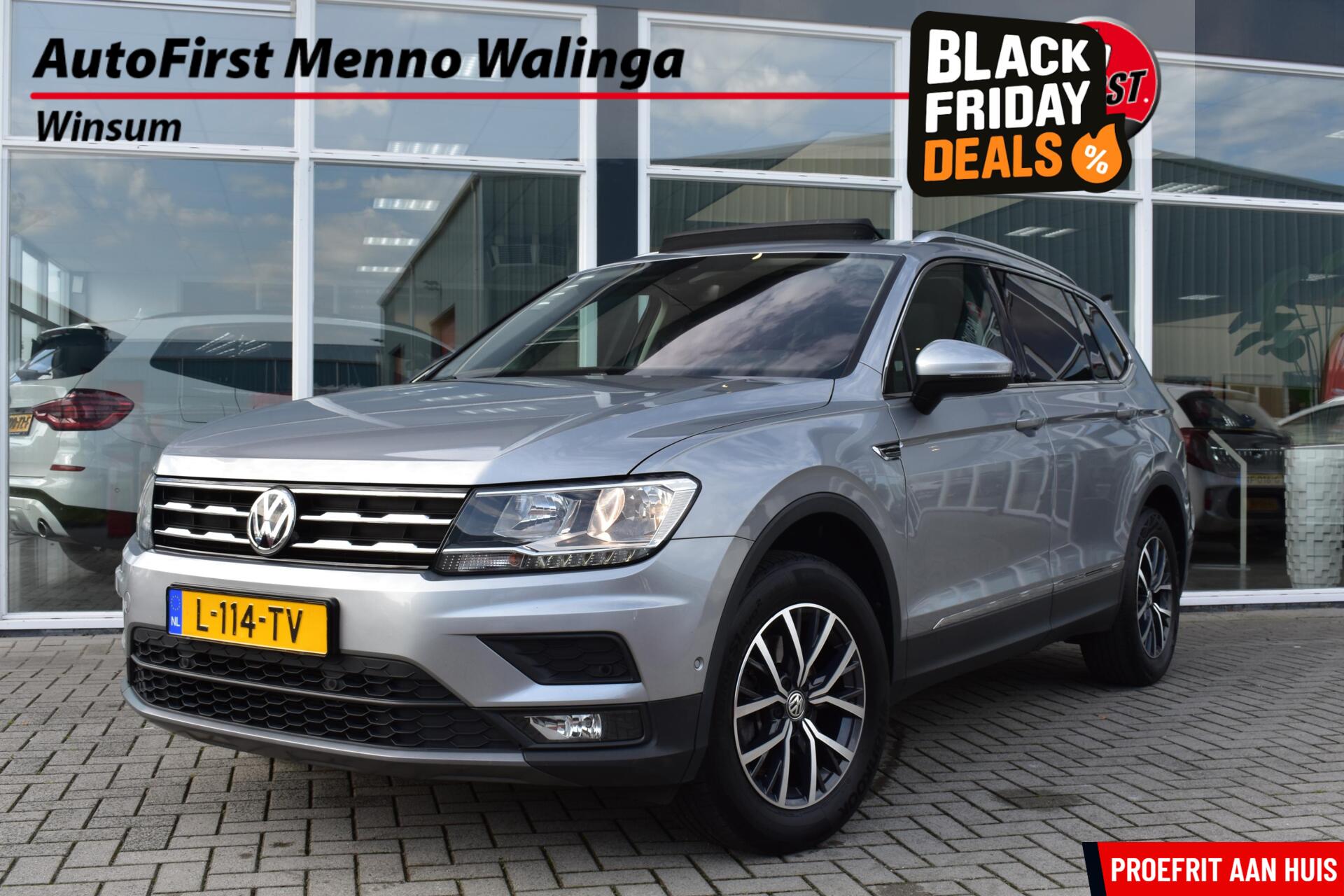 Volkswagen Tiguan 1.5 TSI Comfortline Business|Adapt.cruise||Pano|Automaat|PDC|Trekhaak 2021 - voorkant