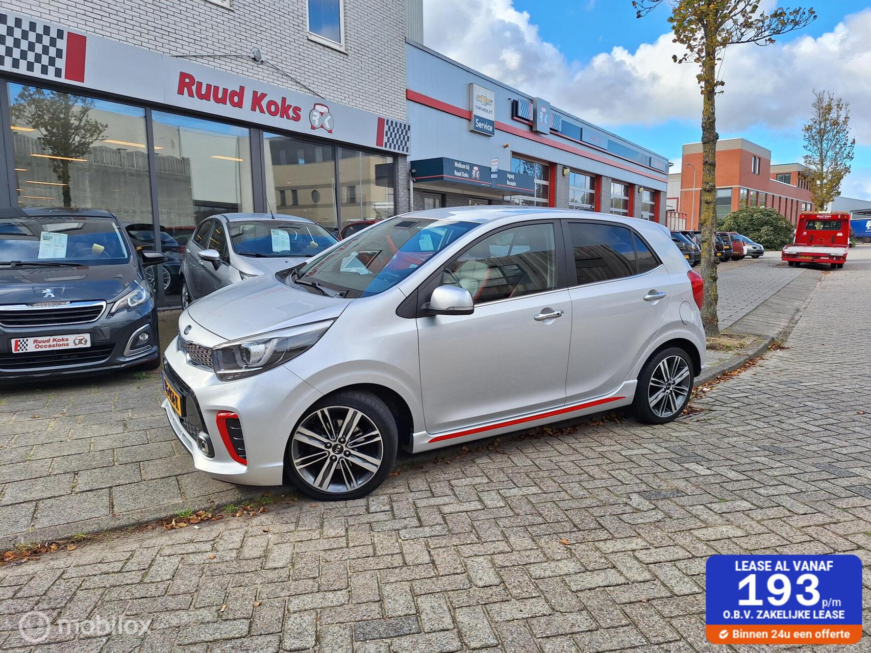 Kia Picanto 1.2 CVVT GT-LINE / Stoel & Stuur verwarming / Carplay / 2017 - voorkant