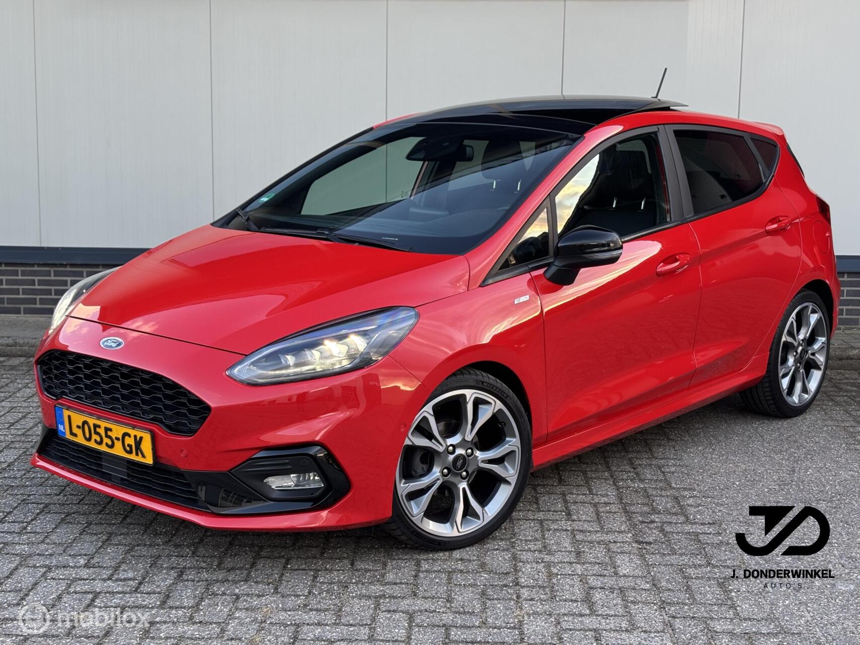Ford Fiesta 1.0 EcoBoost ST-Line X 2021 - voorkant
