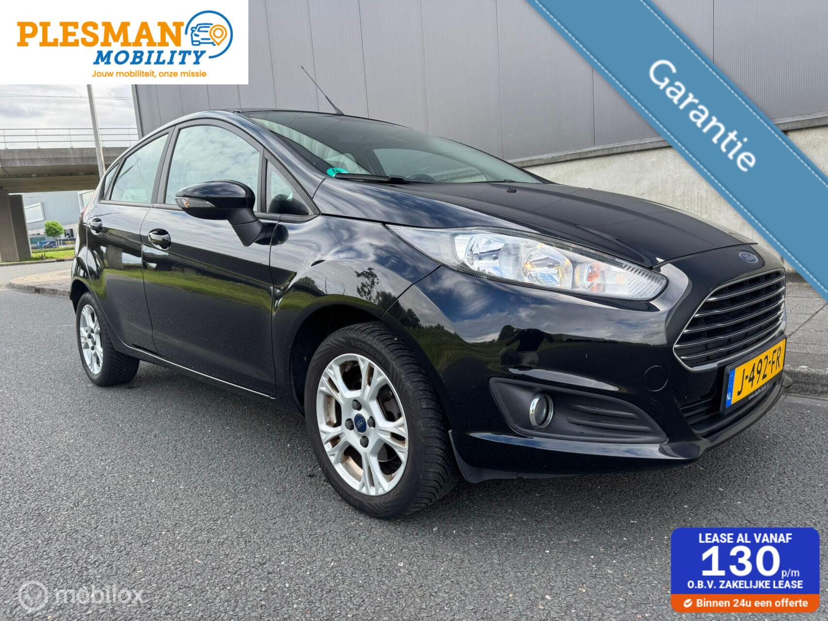 Ford Fiesta 1.0 EcoBoost Titanium * Goed Onderhouden * 2016 - voorkant