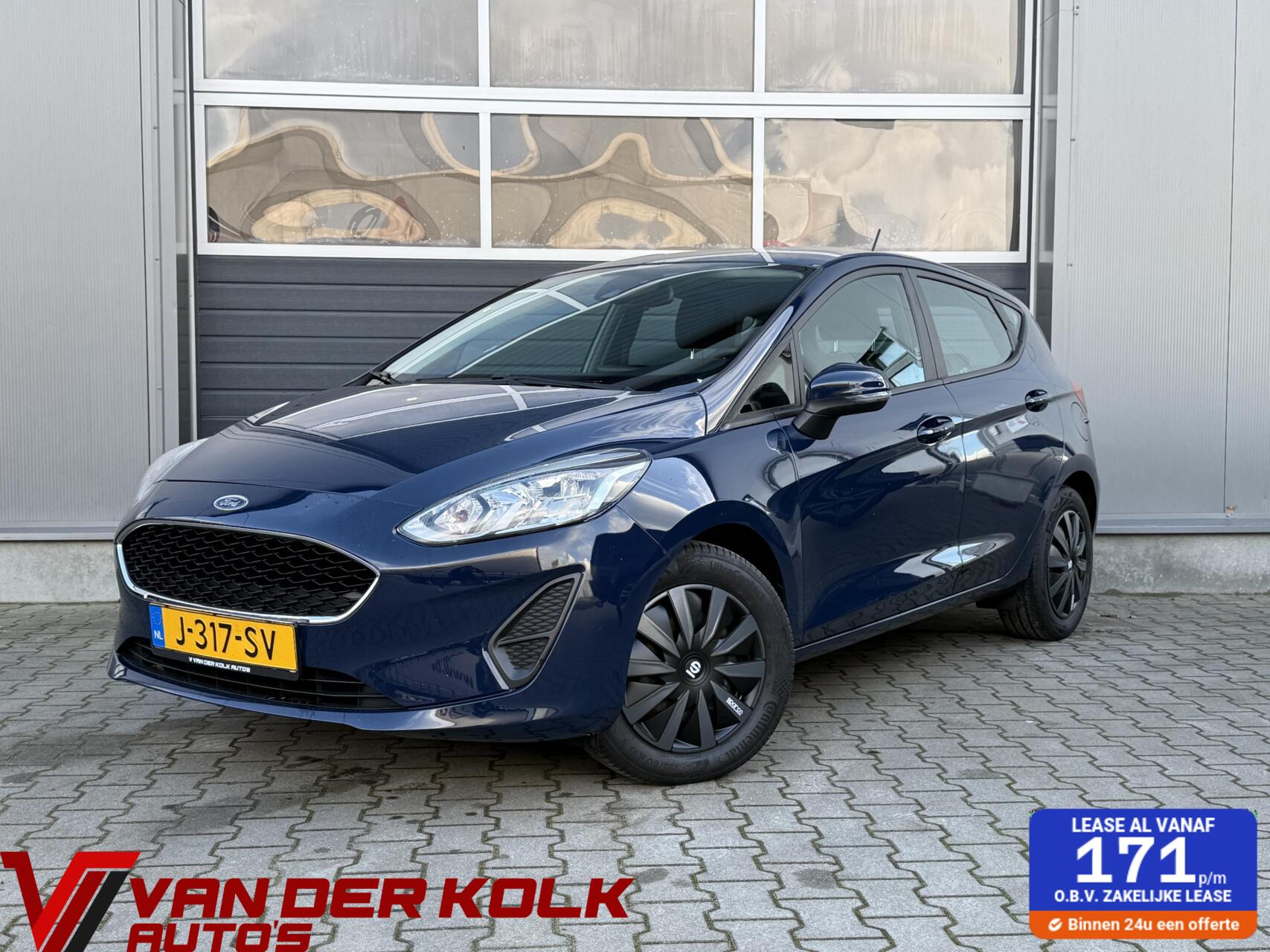 Ford Fiesta 1.0 EcoBoost Connected CarPlay Airco Cruise 1e Eigenaar 2020 - voorkant