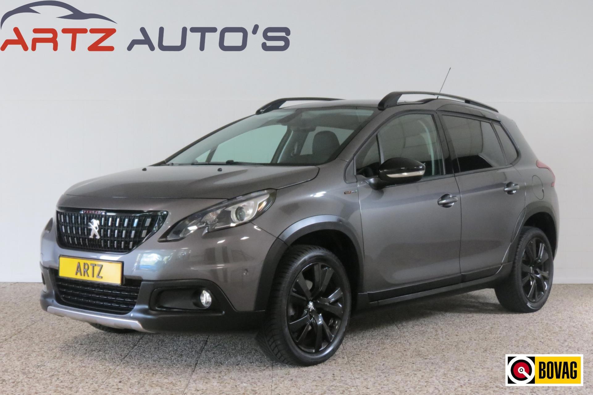 Peugeot 2008 1.2 110 pk PureTech GT-Line l Panoramadak  l Pack connect l ECC 2018 - voorkant