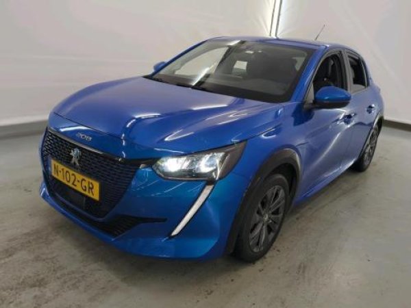 Peugeot 208 EV Blue Lease Allure 2021 - voorkant