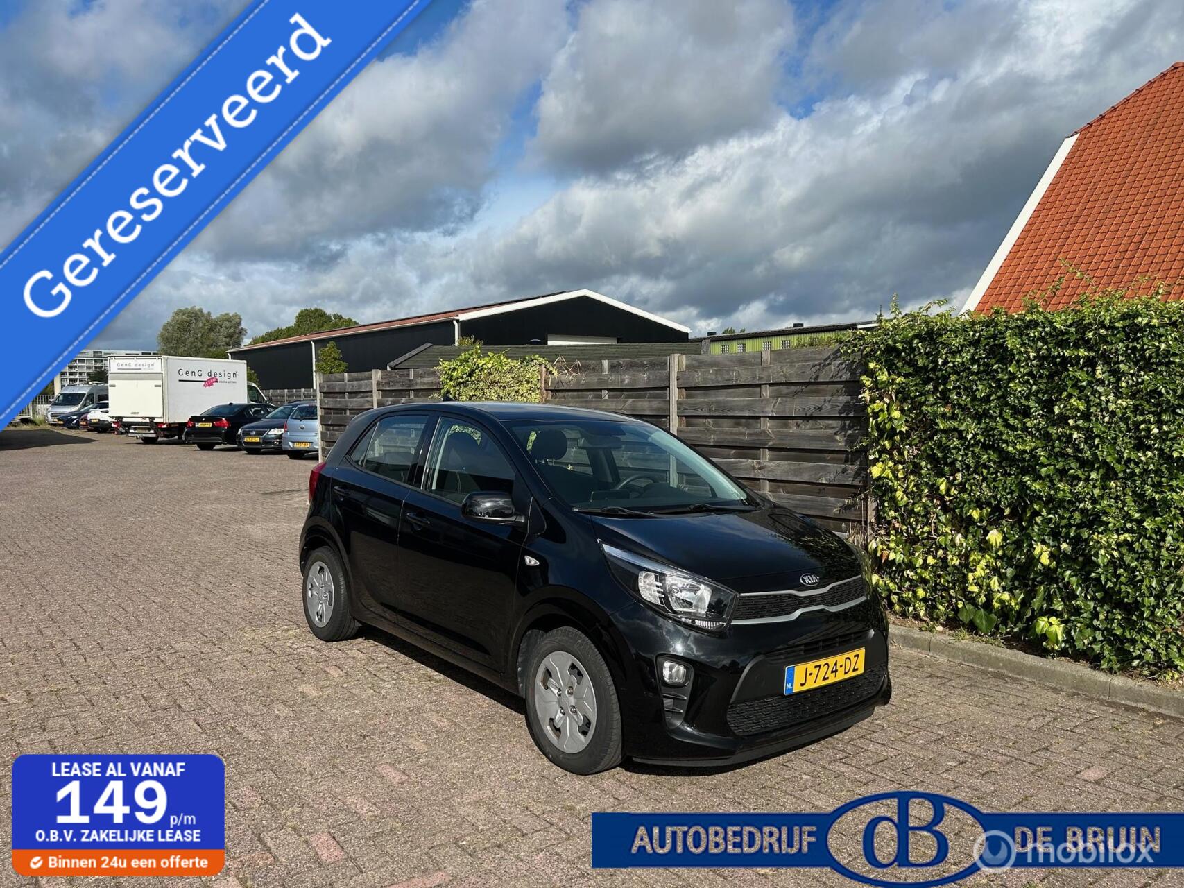 Kia Picanto 1.0 MPi ComfortPlusLine Apple carplay camera 2020 - voorkant