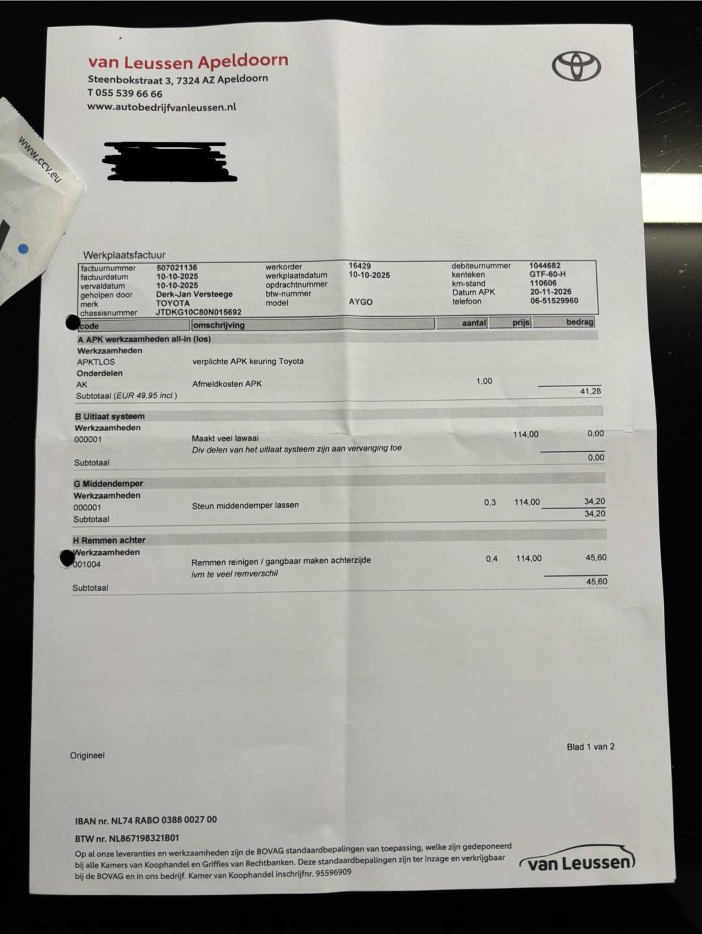 Foto van Toyota Toyota Aygo