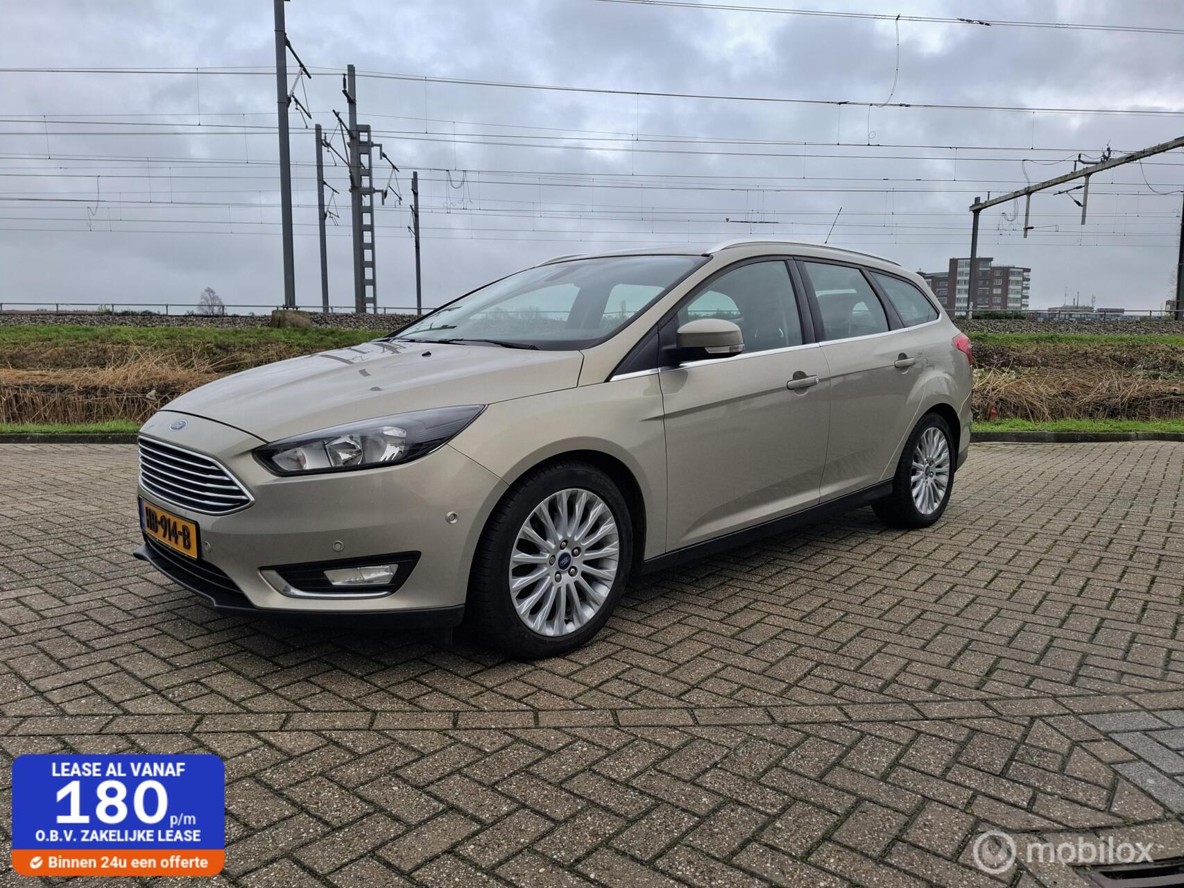 Ford Focus 1.5 Titanium Edition 1e Eigenaar 2015 - voorkant