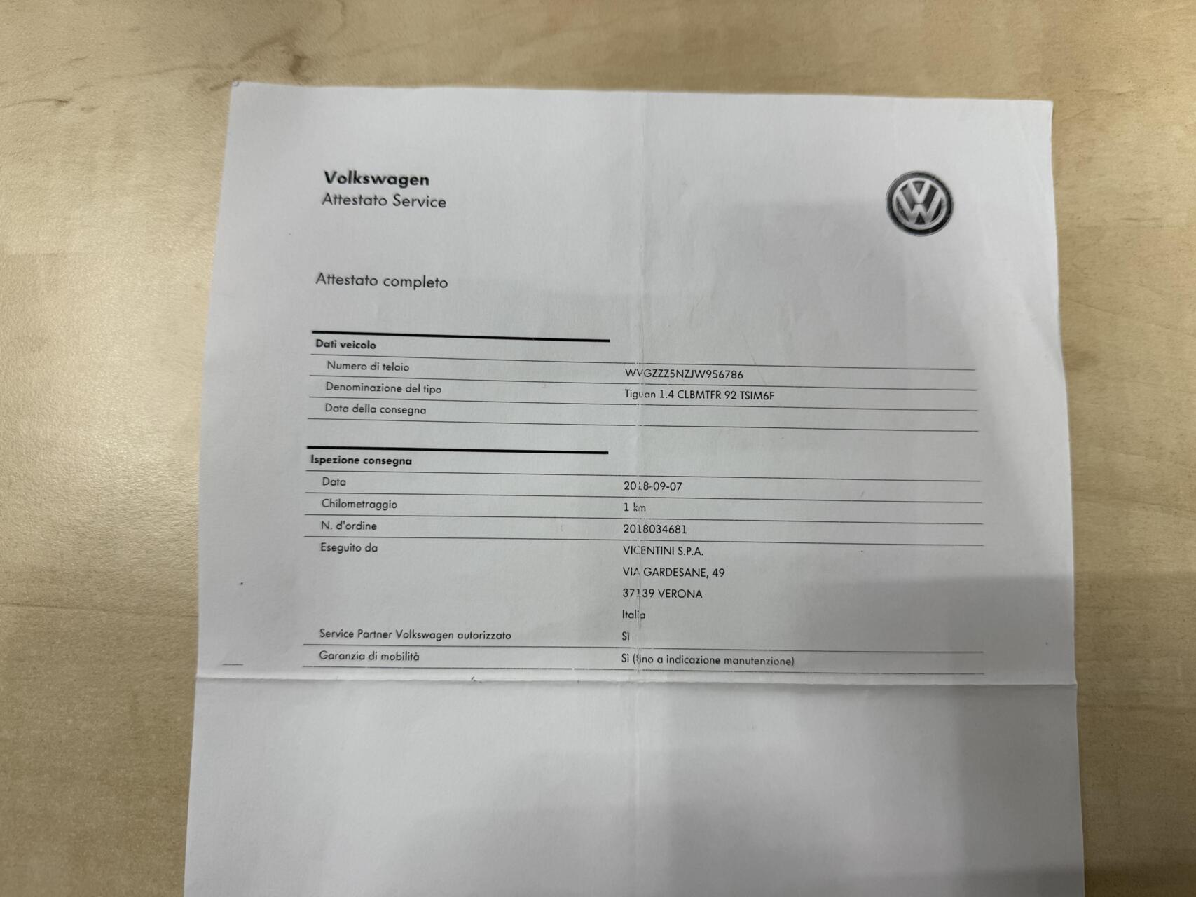 Foto van Volkswagen Tiguan