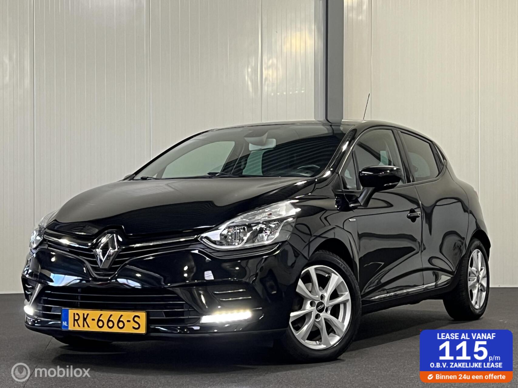 Renault Clio 1.5 dCi Ecoleader Limited [ climate cruise LED ] 2017 - voorkant