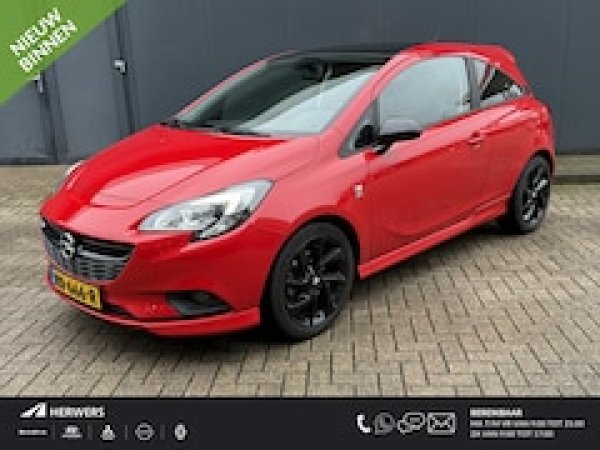 Opel Corsa 1.0 Turbo Black Roof Edition 2017 - voorkant