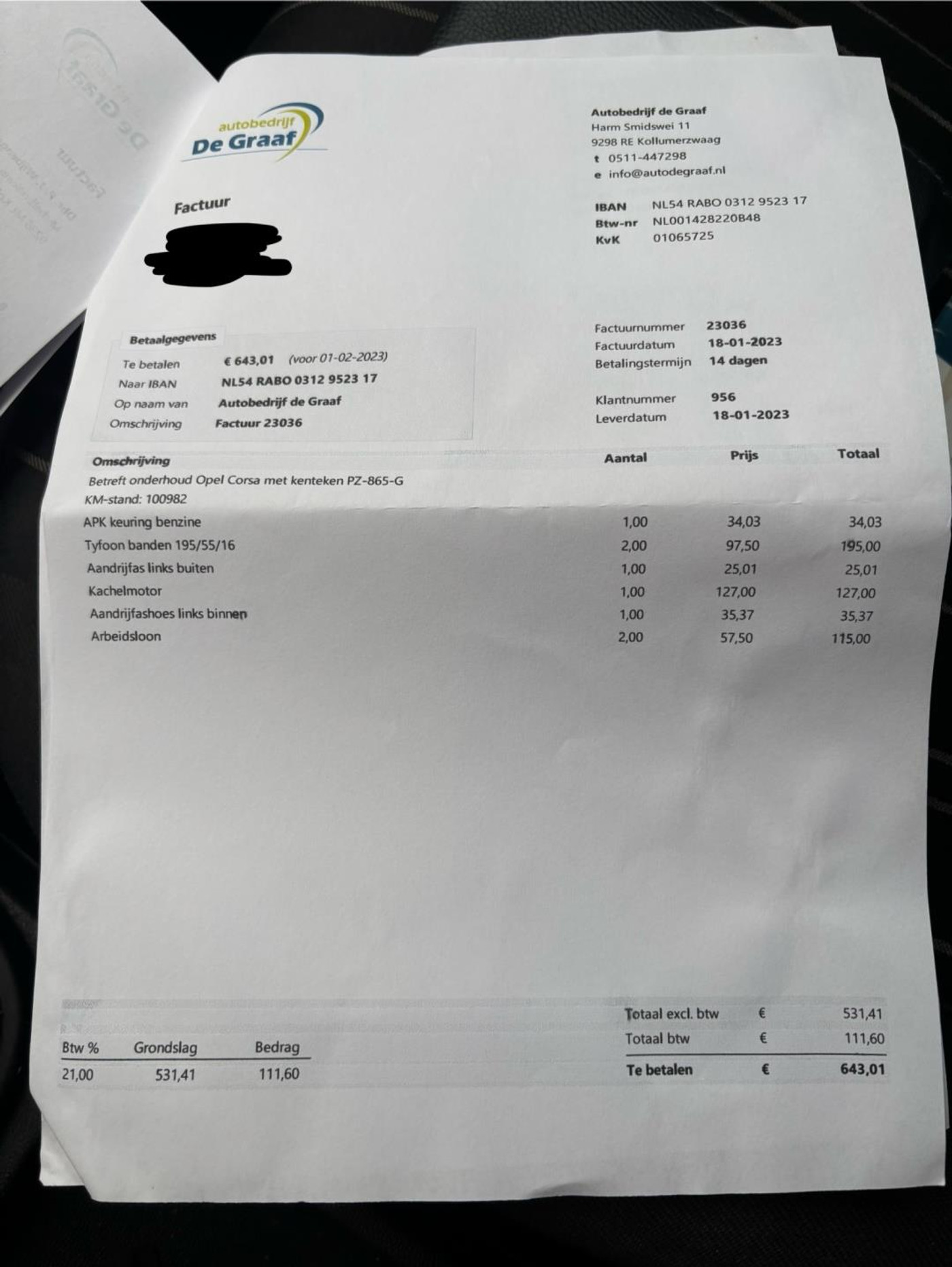 Foto van Opel Corsa