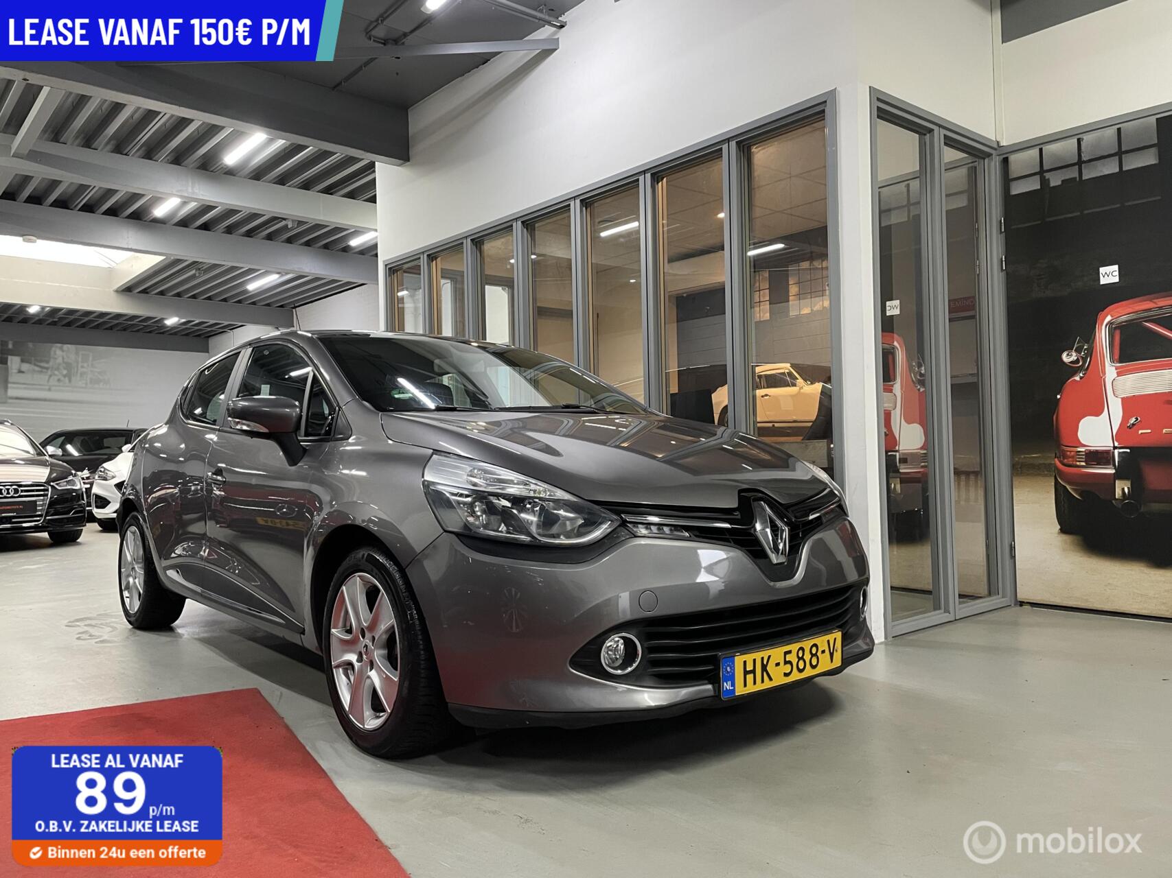 Renault Clio 0.9 TCe ECO Night&Day Clima, Cruise, Apple Carplay, Android 2015 - voorkant