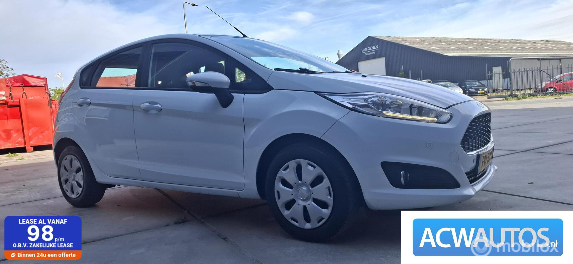 Ford Fiesta 1.5 TDCi Ultimate Edition december dealDEAL 2017 - voorkant