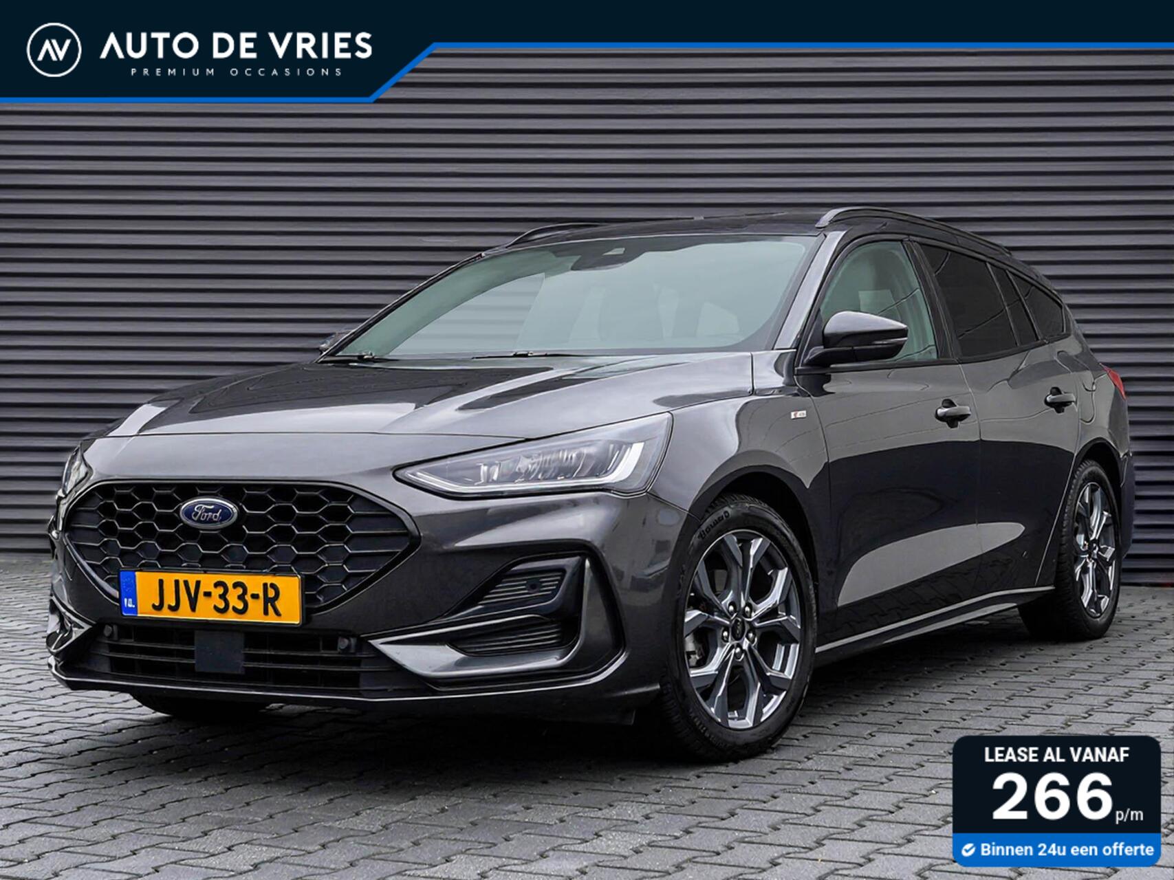 Ford Focus 1.0 EcoBoost Hybrid 125pk ST-Line | ECC | Full LED | Winter Pack | 1e Eigenaar 2023 - voorkant