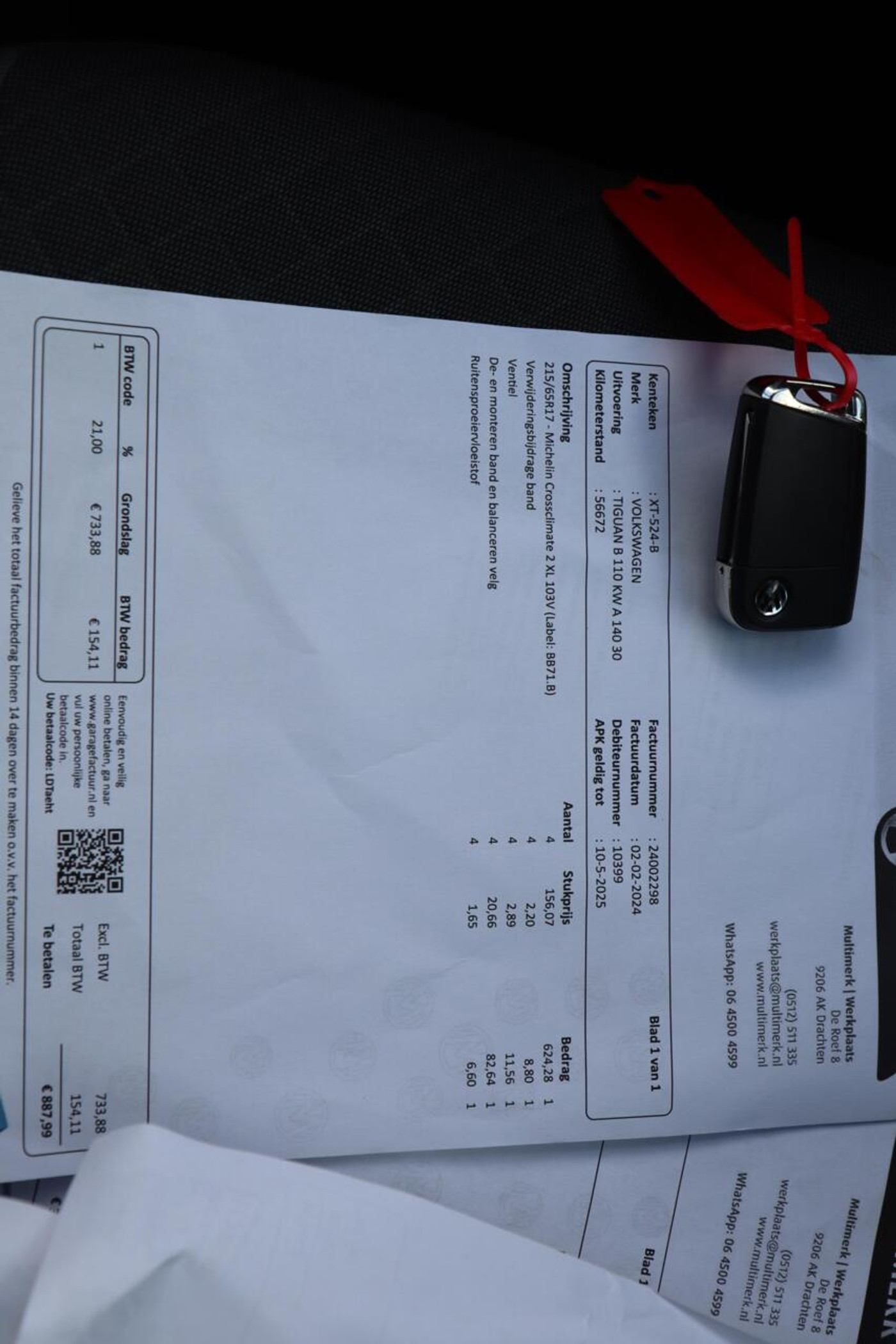 Foto van Volkswagen Tiguan