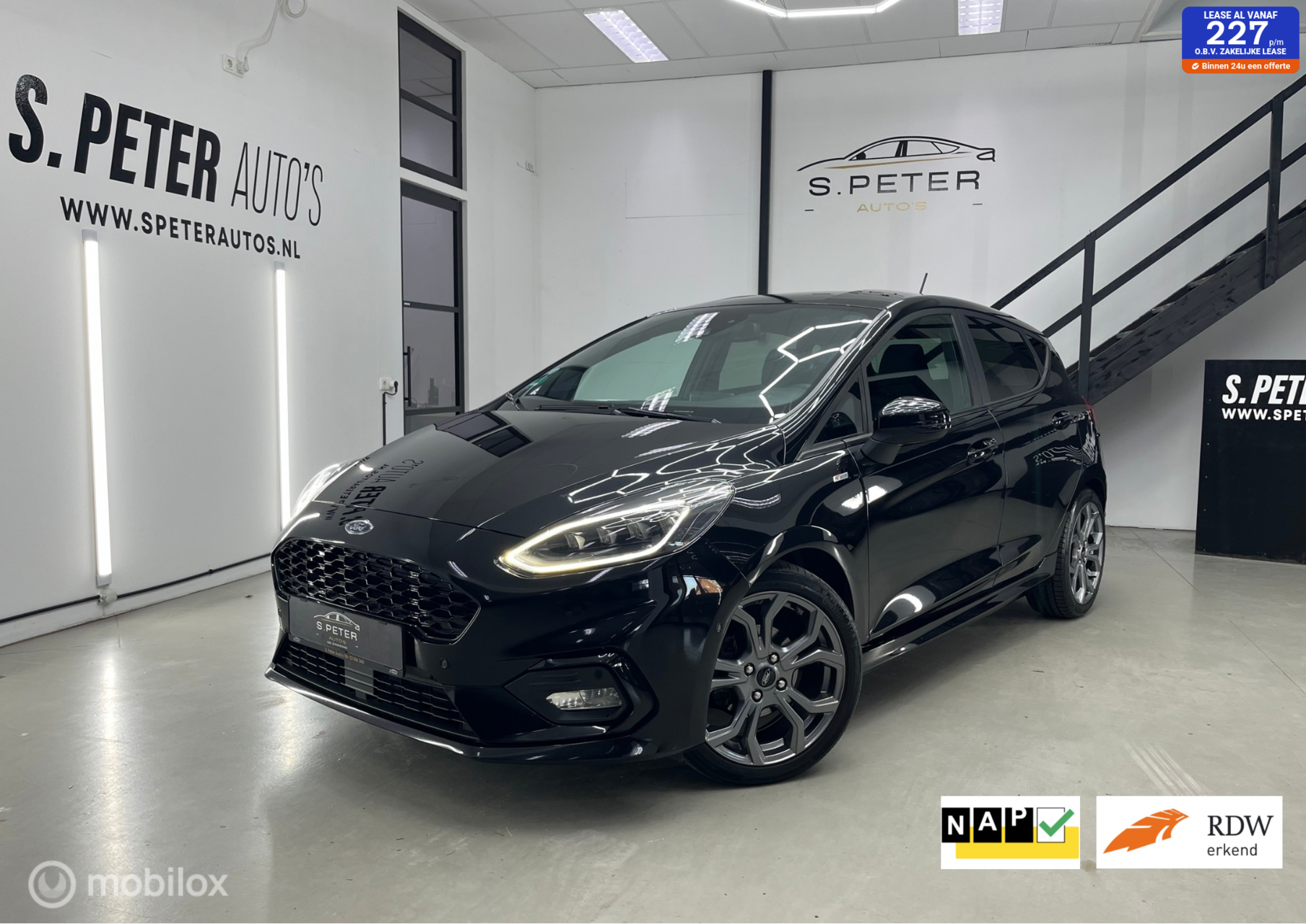 Ford Fiesta 1.0 EcoBoost Hybrid ST-Line X 2021 - voorkant