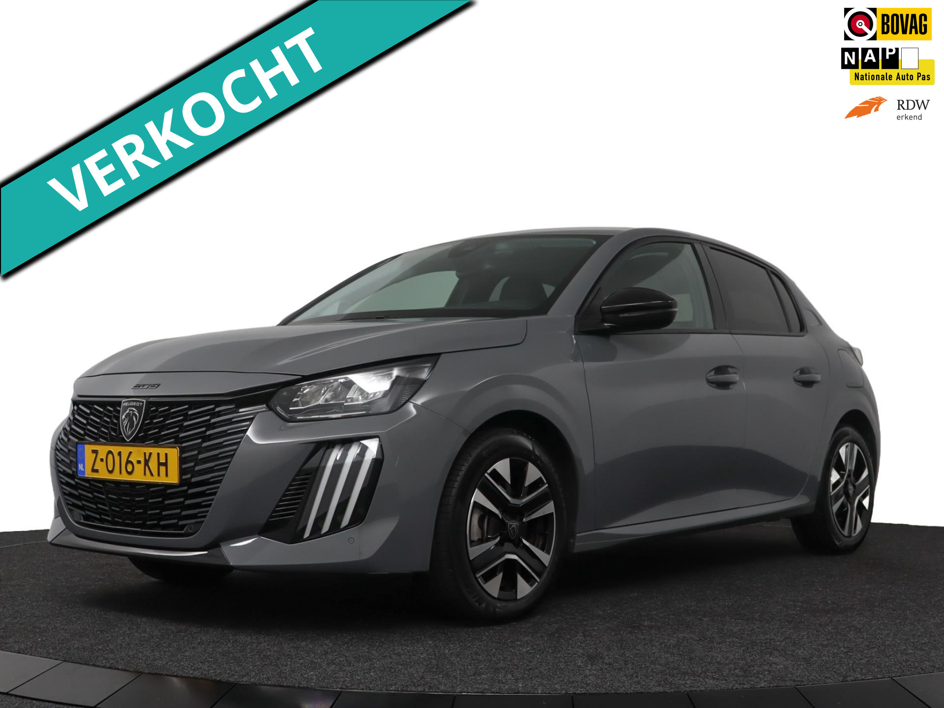 Peugeot 208 1.2 T 100pk Allure - Camera/Ecc/DAB 2024 - voorkant