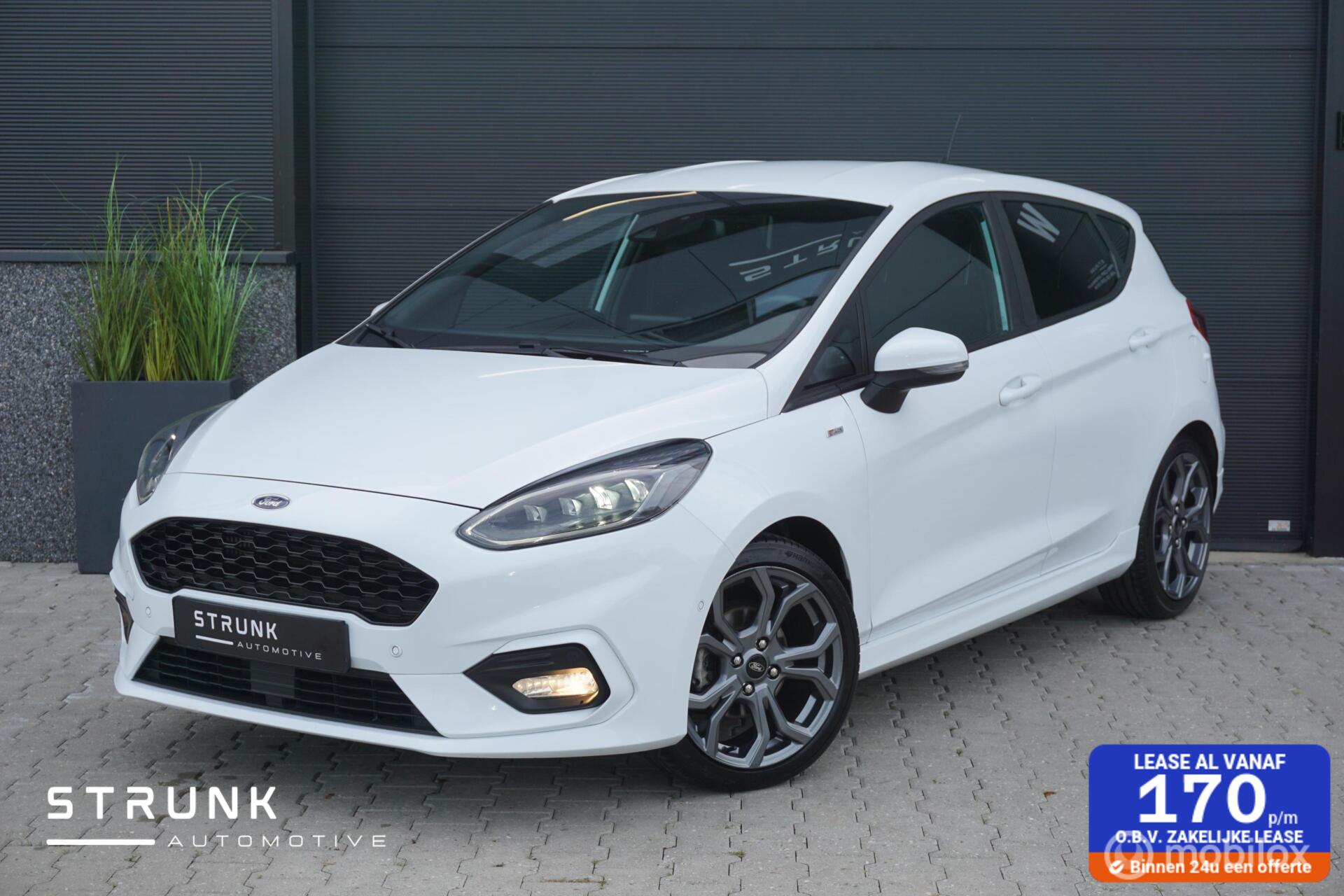 Ford Fiesta 1.0 EcoBoost ST-Line 17 inch LMV Full led Apple CarPlay 2020 - voorkant